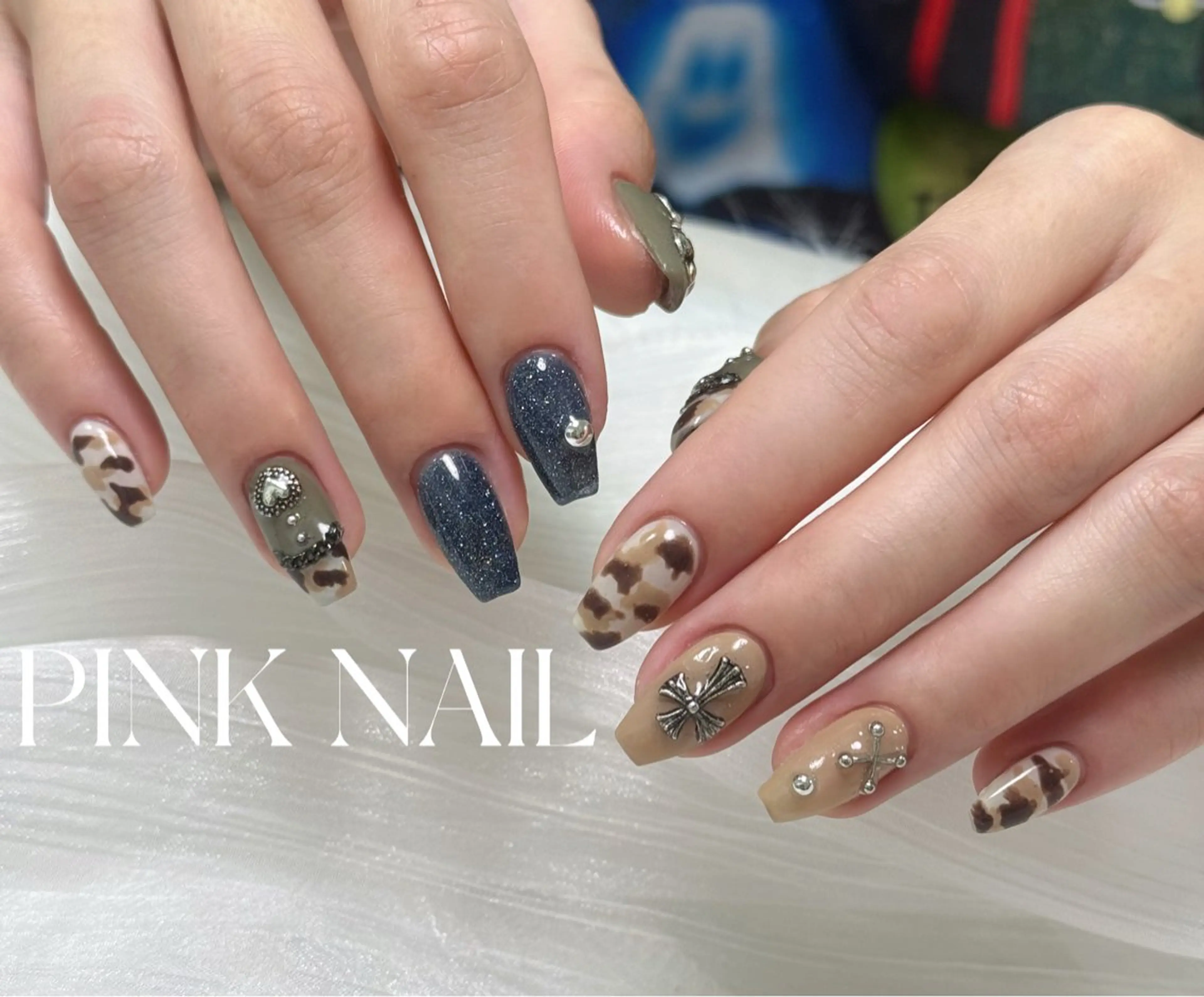 ネイル ハンドネイル pink nailのその他イメージ