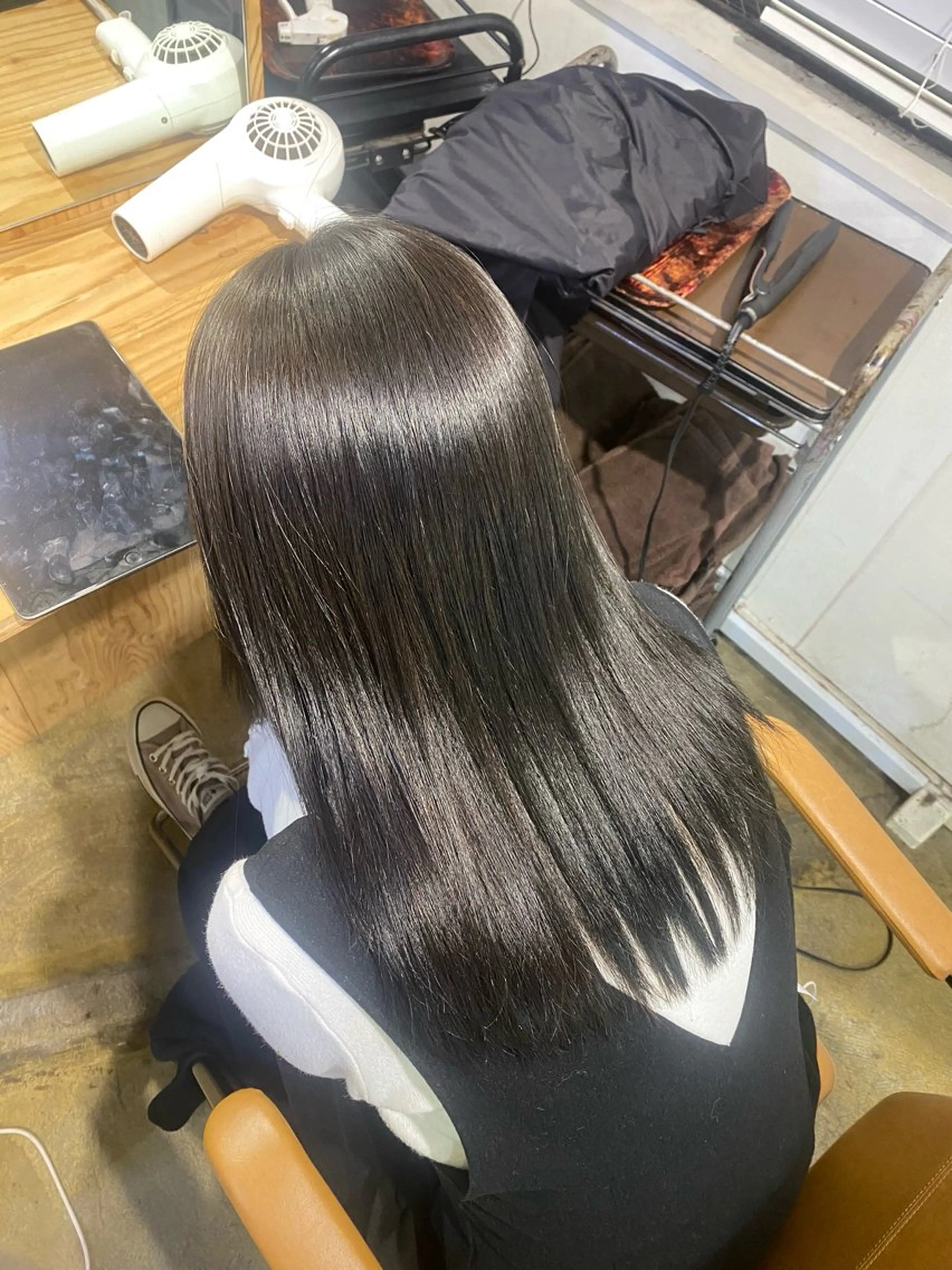 ロング カラー ブリーチカラーと、髪 質改善。HARUKAのヘアスタイル