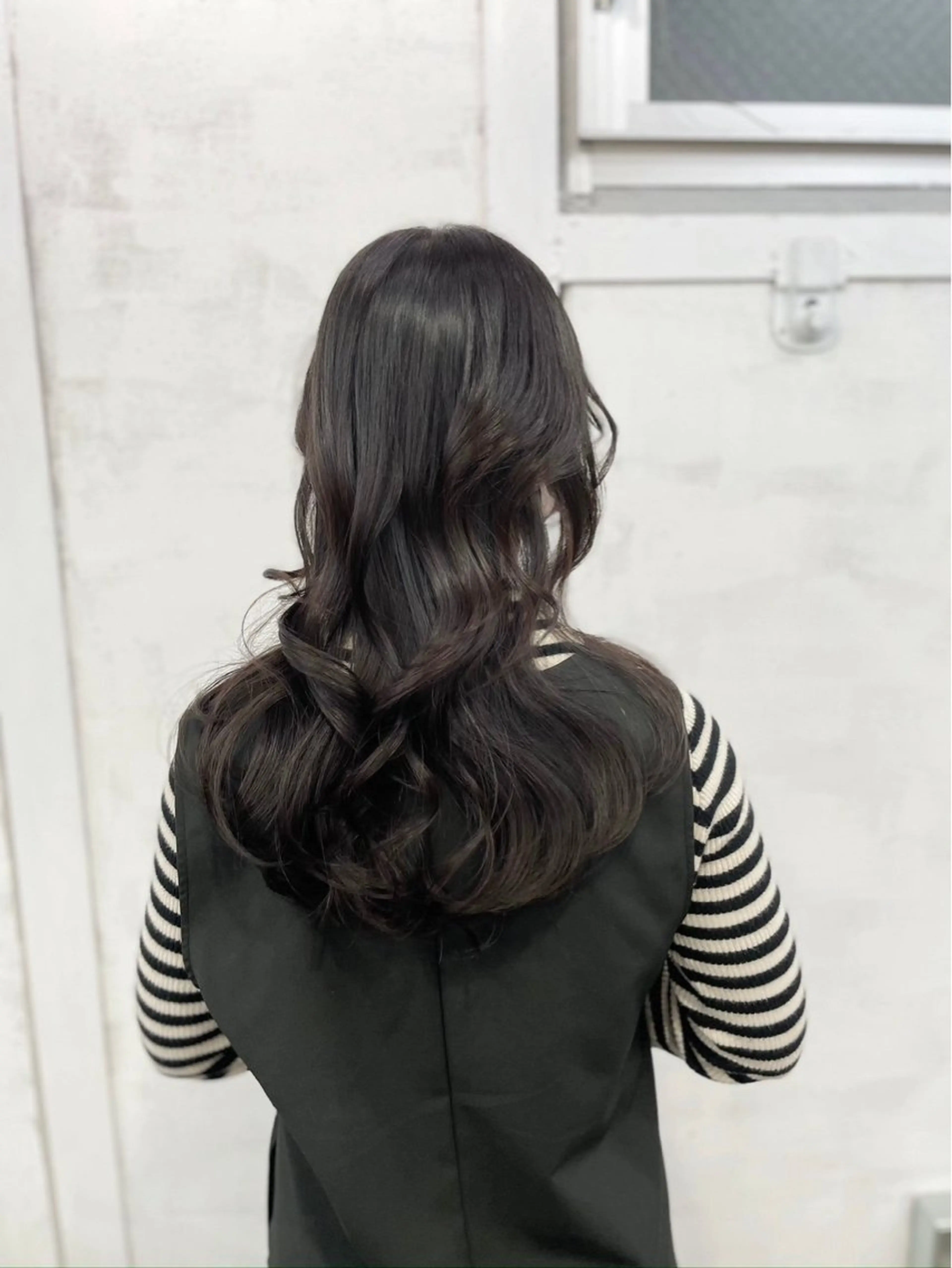 ロング カラー カット ヘアカラー トリートメント レイヤー/髪質改善 /山永圭介のヘアスタイル