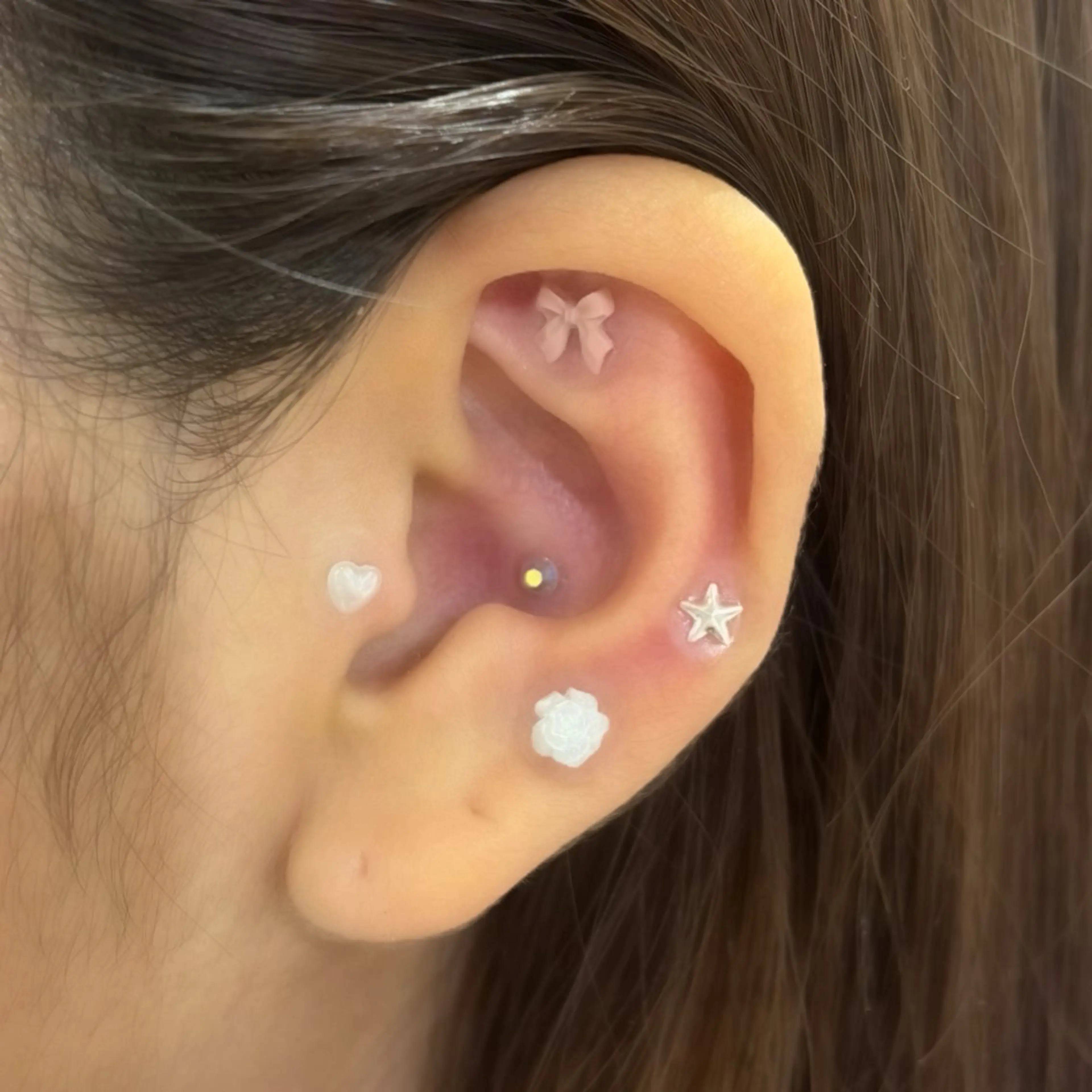 松永 瑠奈のヘアスタイル