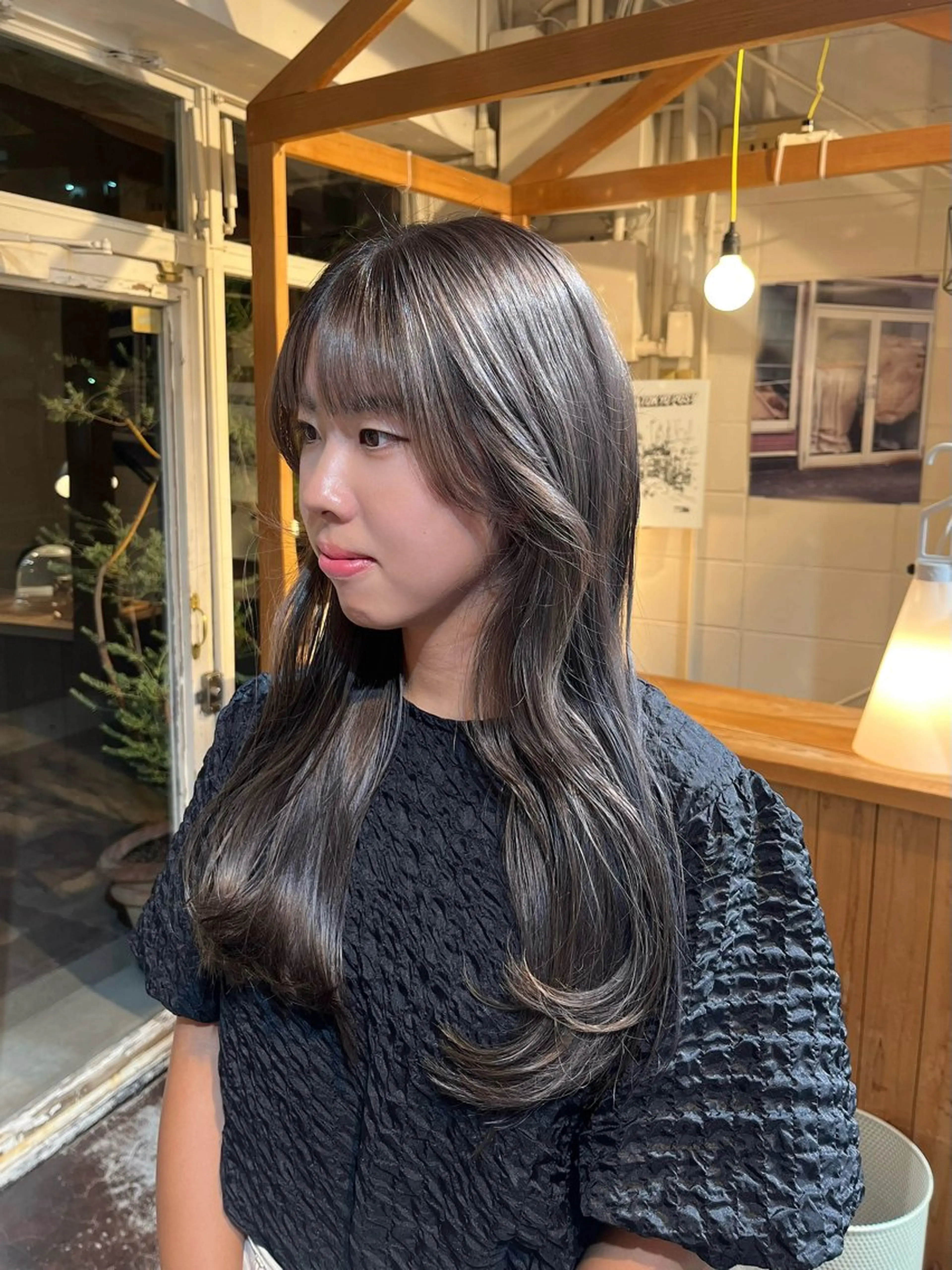 ロング Junmi/ﾁｶｼﾂ /堀江のヘアスタイル