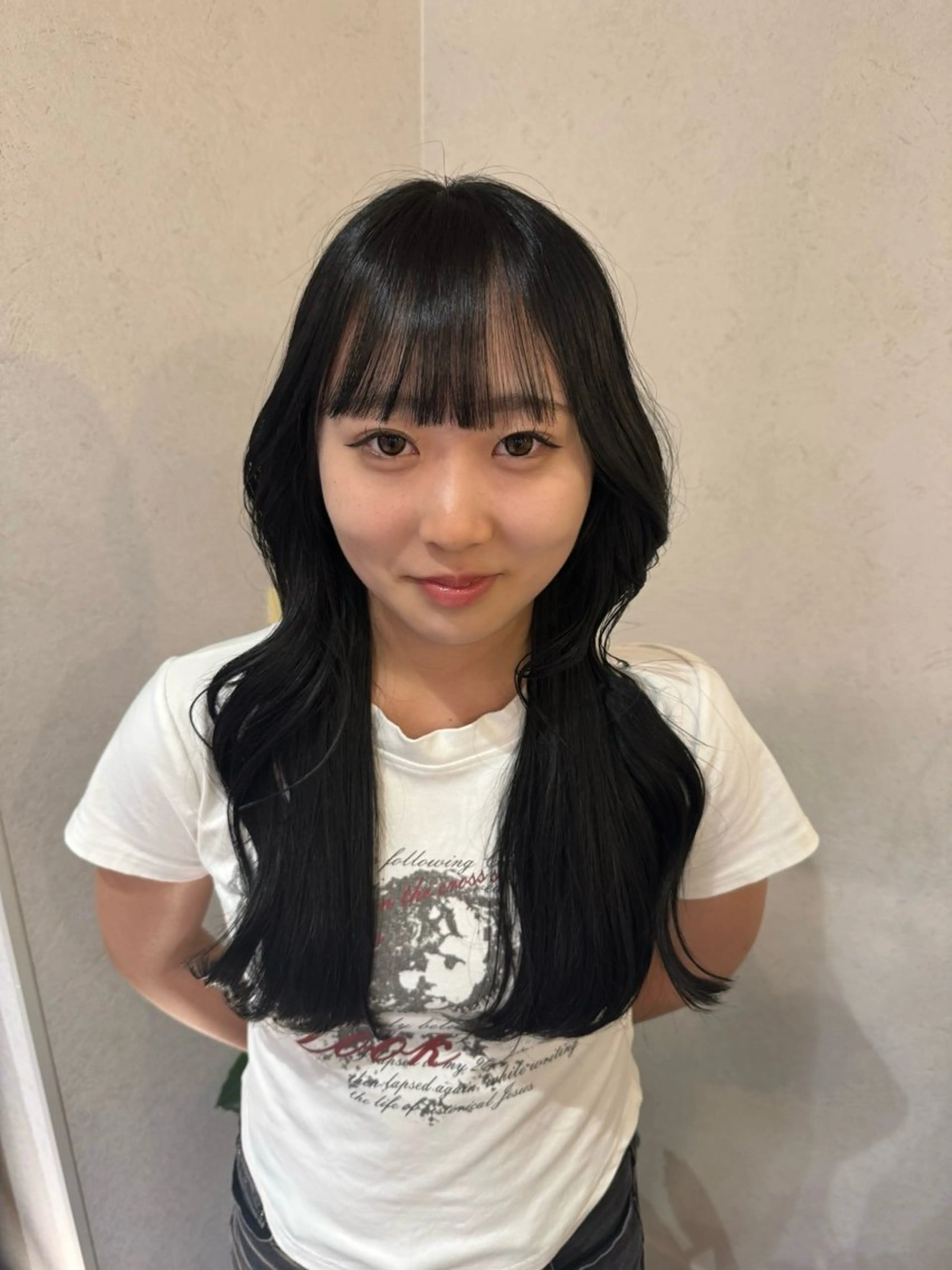 ロング カラー カット ヘアカラー トリートメント レイヤー/似合わせ/ yuan⟡.·のヘアスタイル