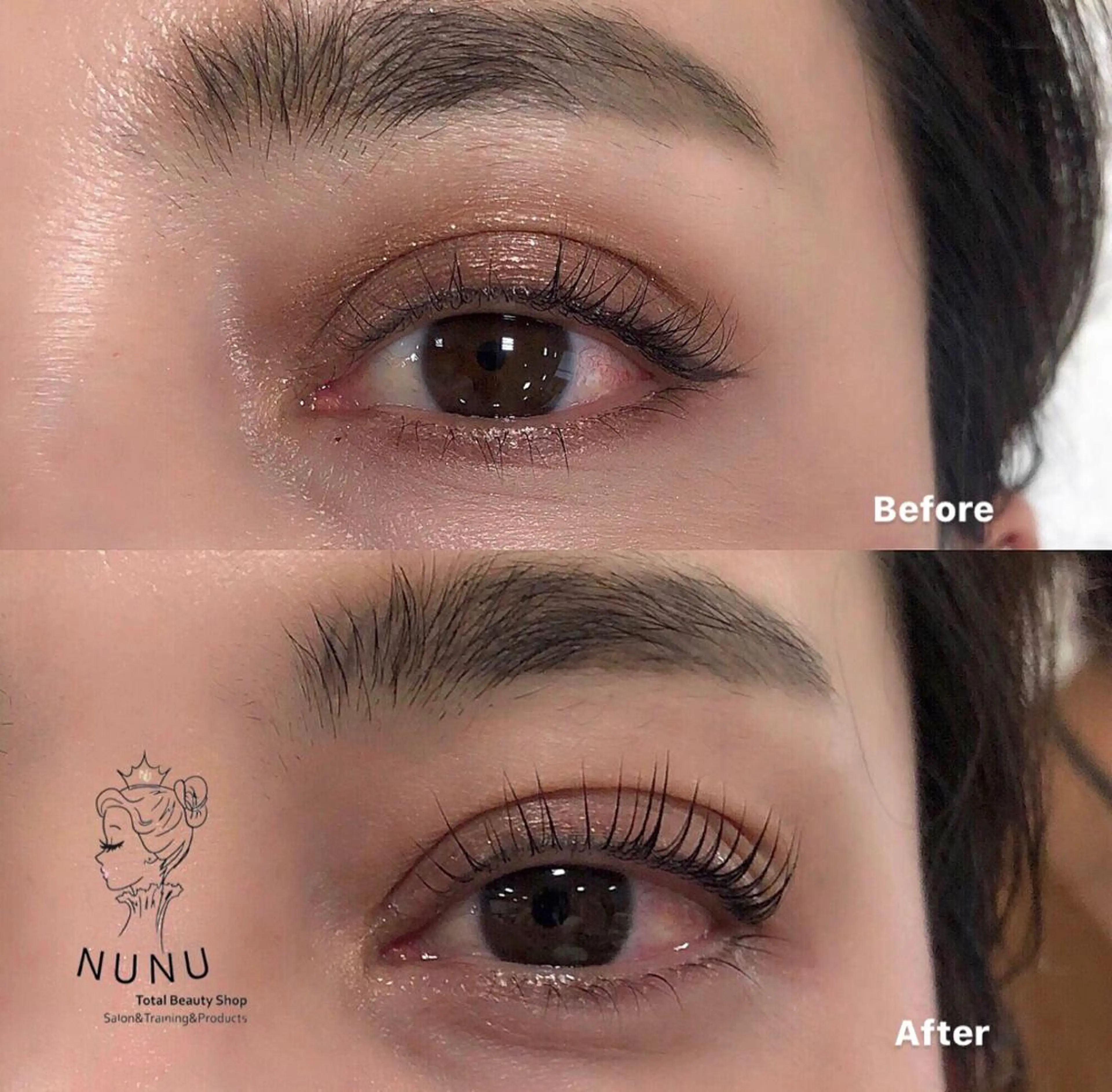 マツエク・マツパ ケラチンラッシュリフト EYELASH KZのマツエク・マツパデザイン