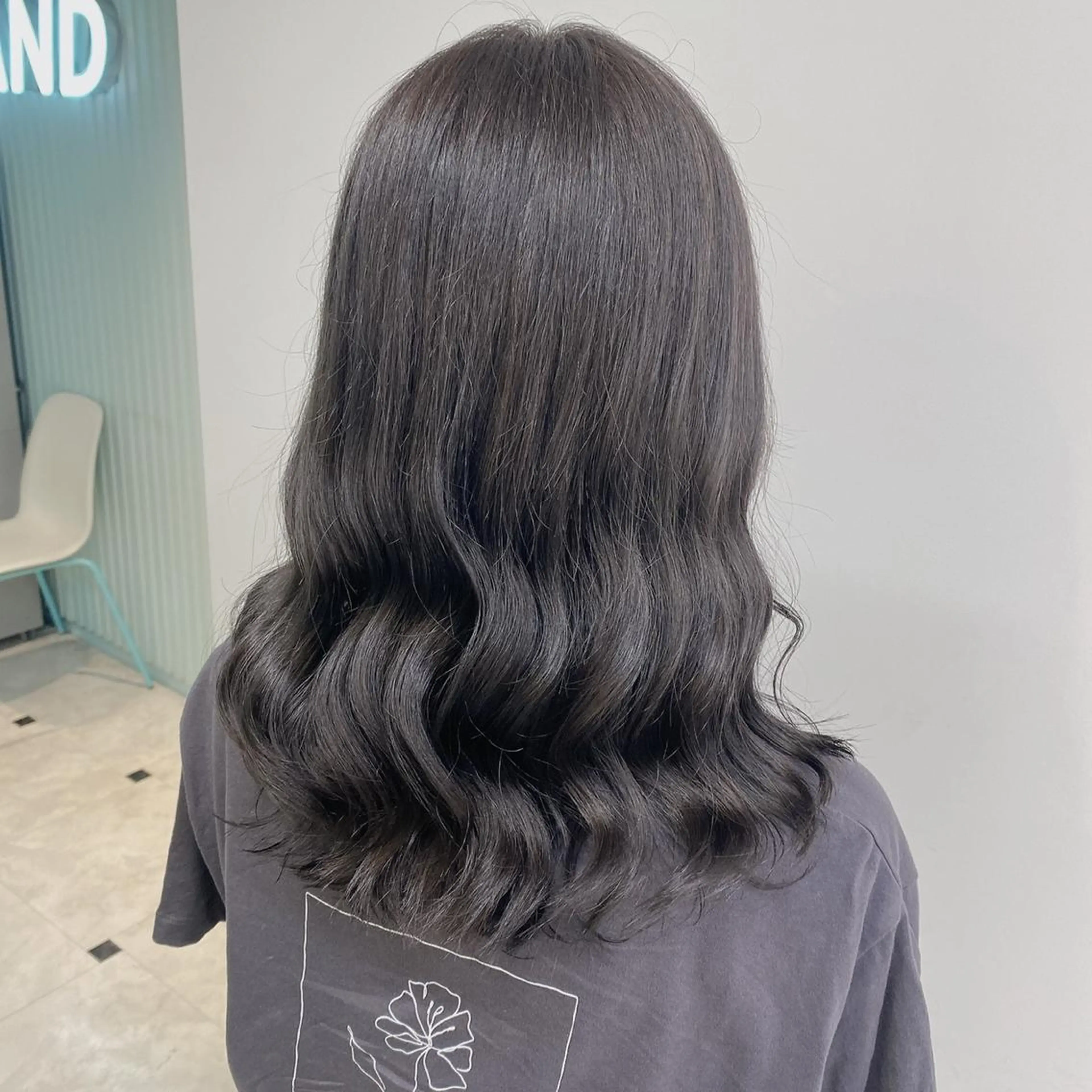 セミロング 韓国ヘア指名率 No. 1小堀京介のヘアスタイル