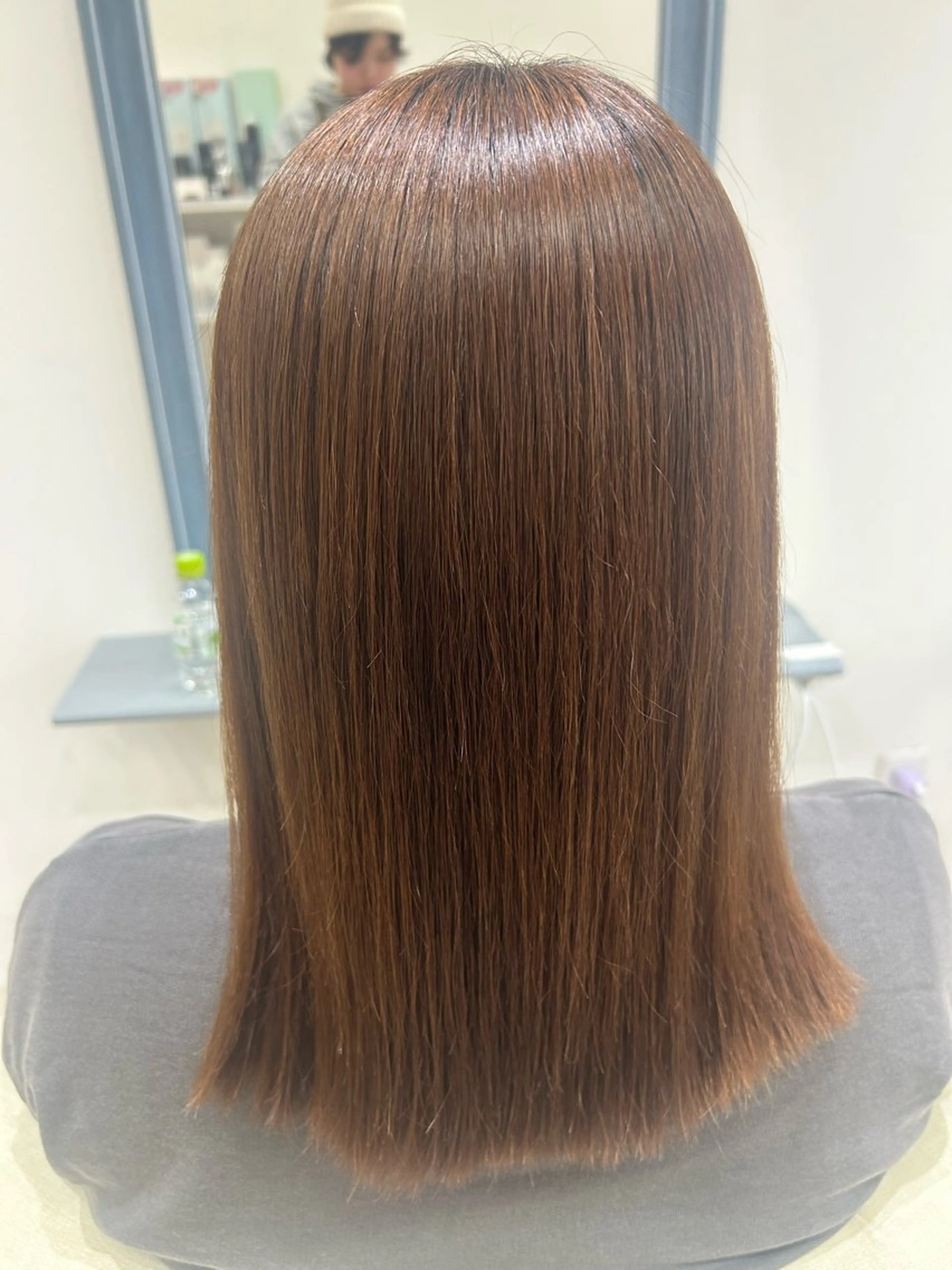 ミディアム 美髪矯正/ LISAのヘアスタイル