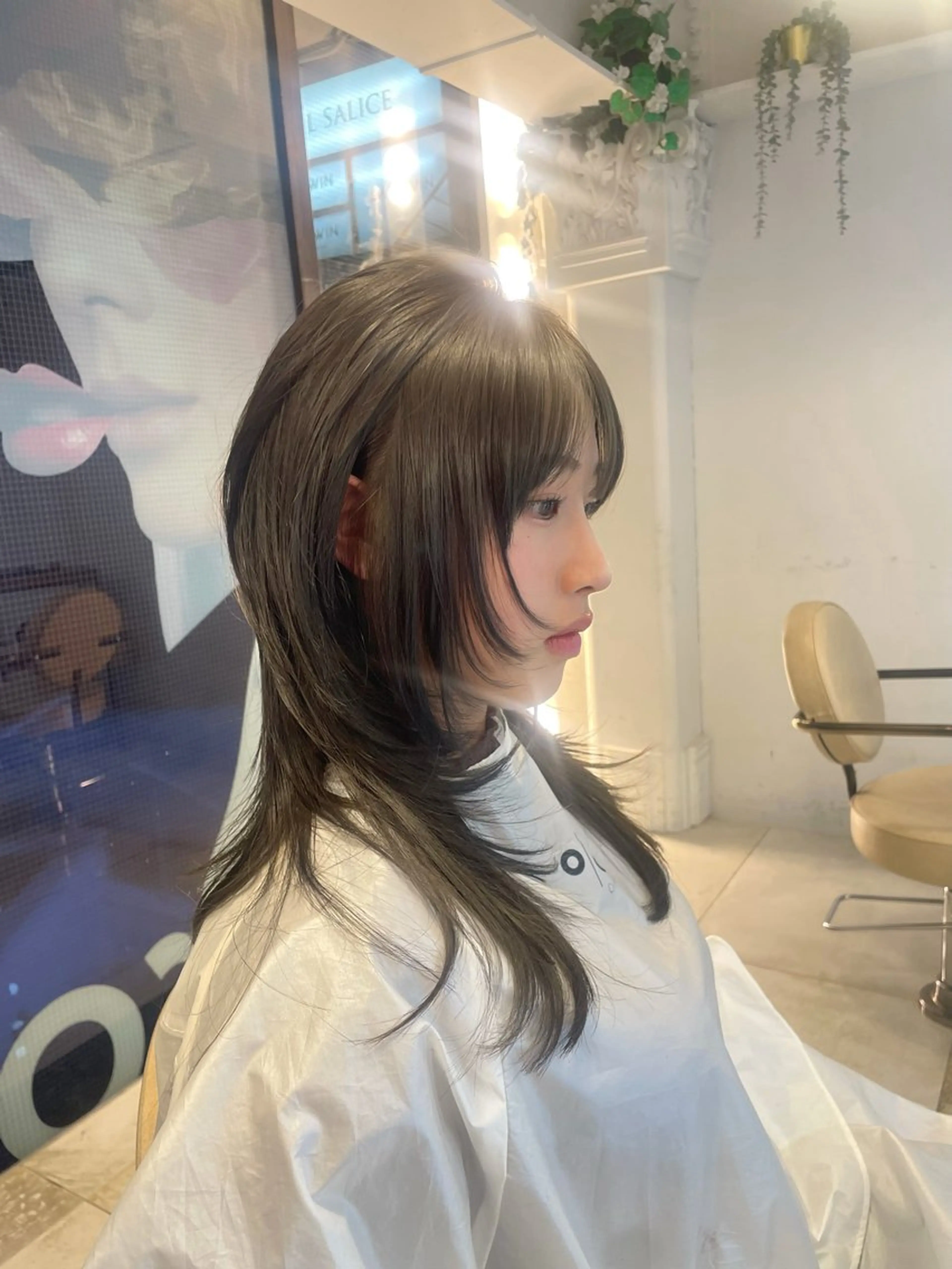 カラー 透明感カラー カット トリートメント ヘッドスパ ヘアセット HARUNA/原宿/ デザイン/カットのヘアスタイル