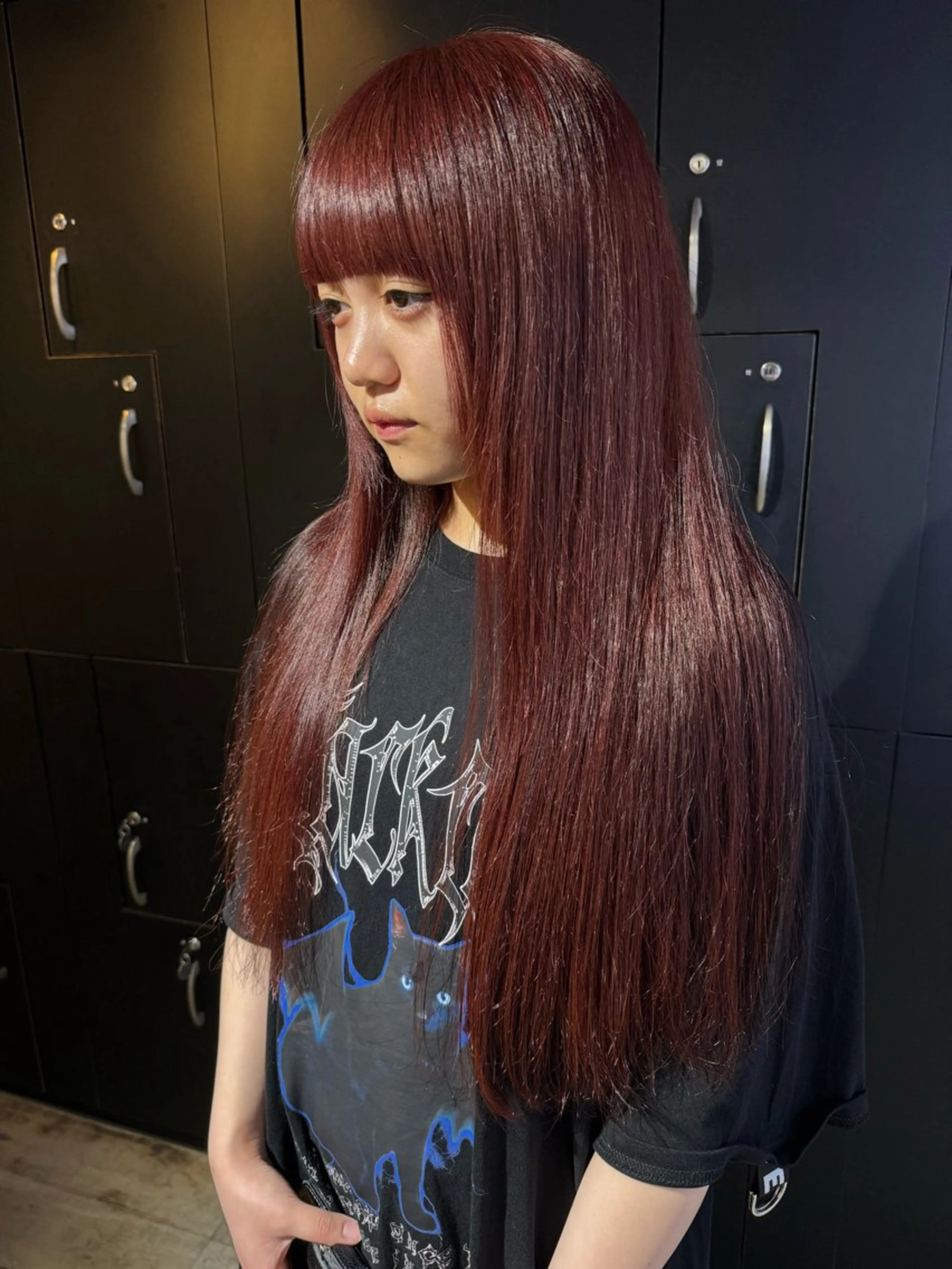 ロング カラー 🦄垢抜けボブ特化× 暖色カラー未来🦄のヘアスタイル