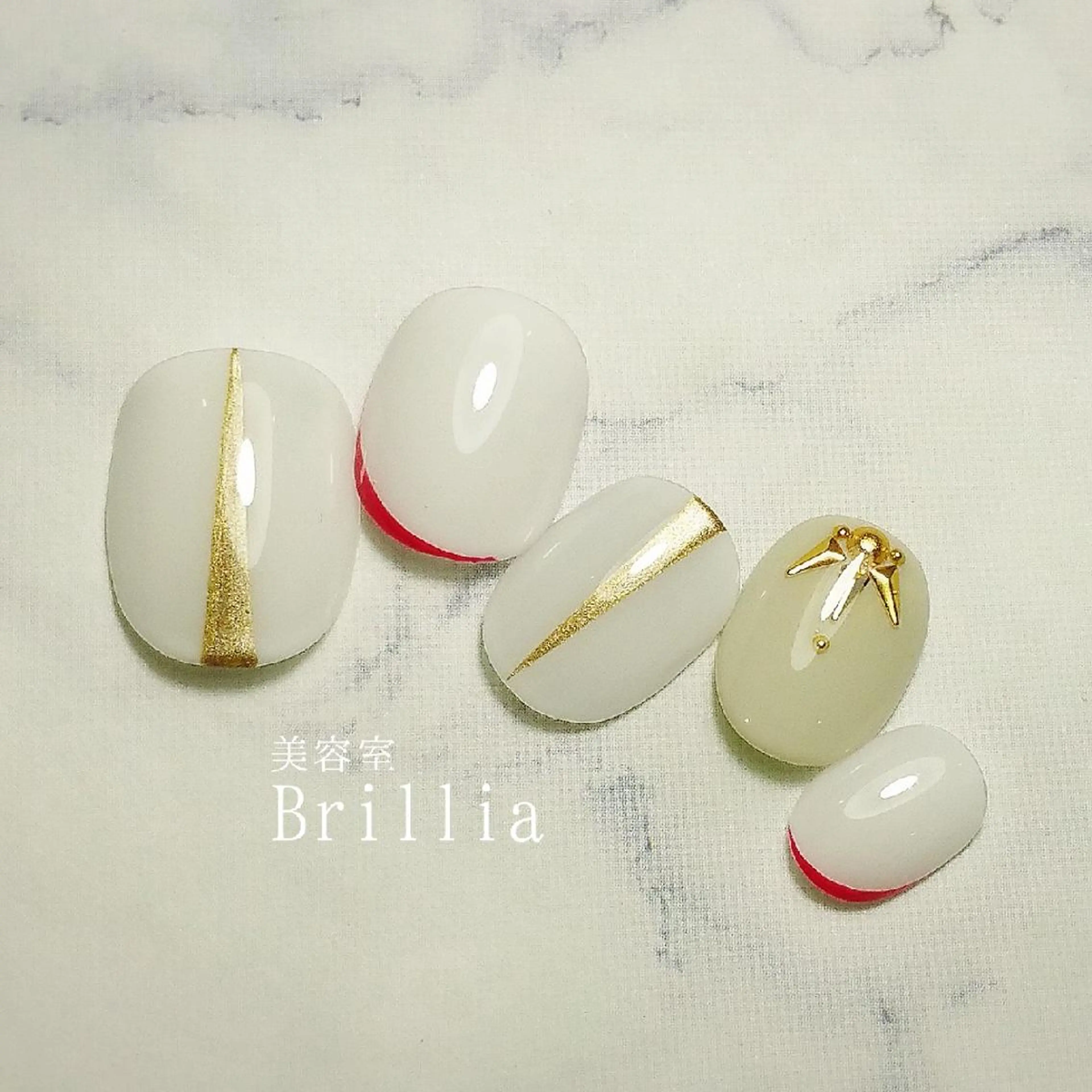 ネイル ハンドネイル 柴田 彩のネイルデザイン