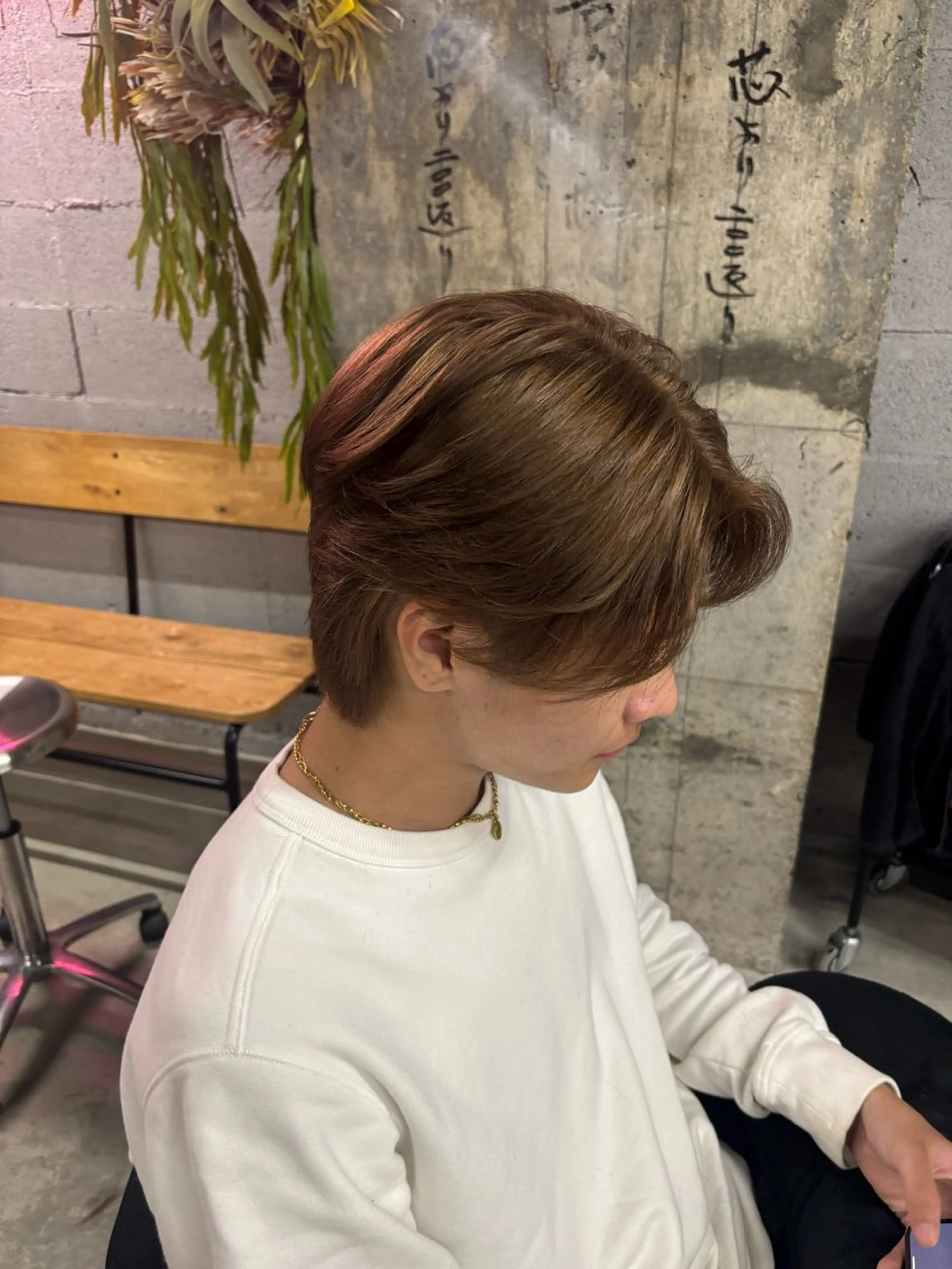 メンズ メンズブリーチ ヘアカラー 🦋SHUKA🦋 モデル募集中のヘアスタイル