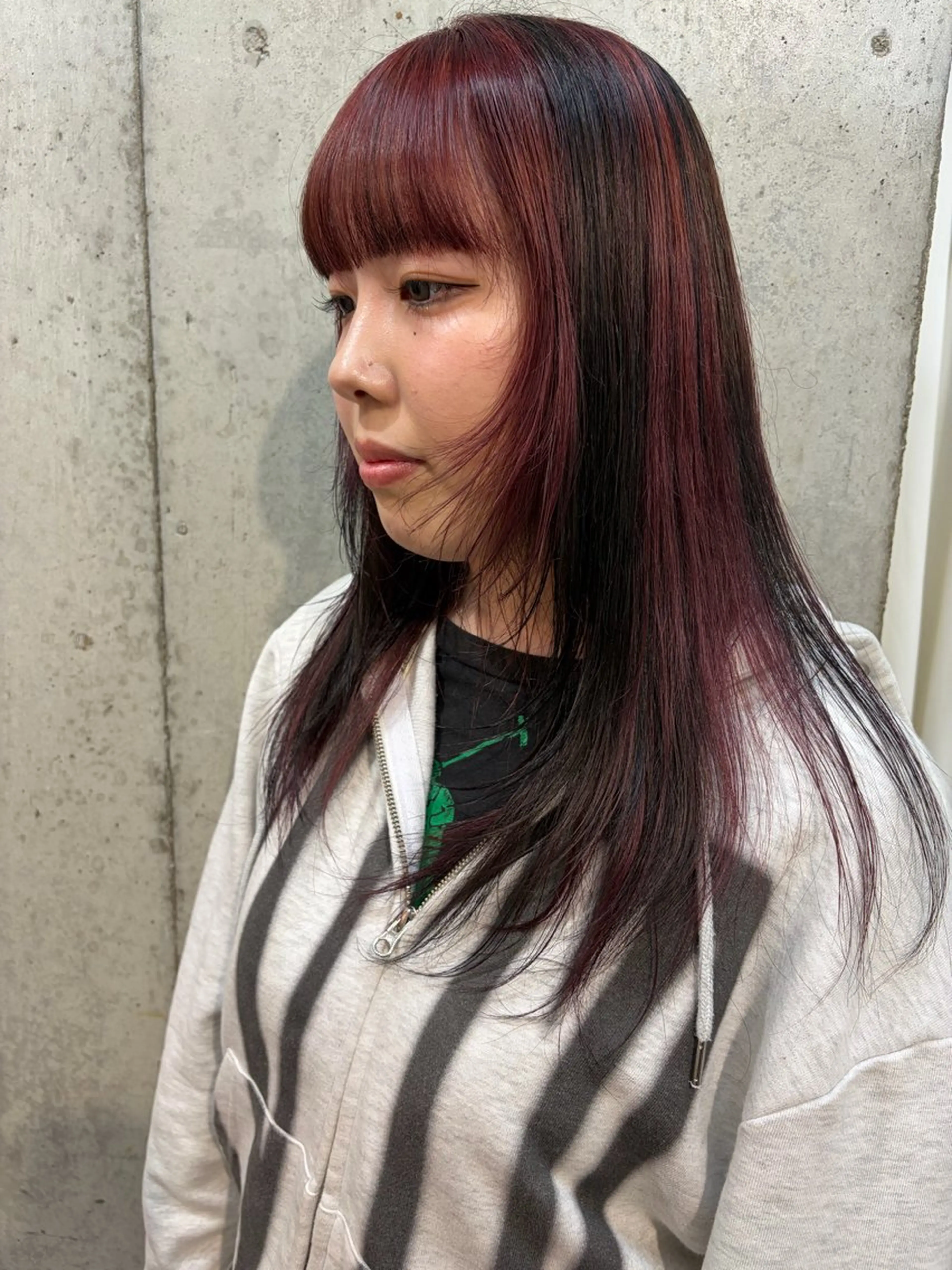 セミロング カラー ヘアカラー [lani ] konatsuのヘアスタイル