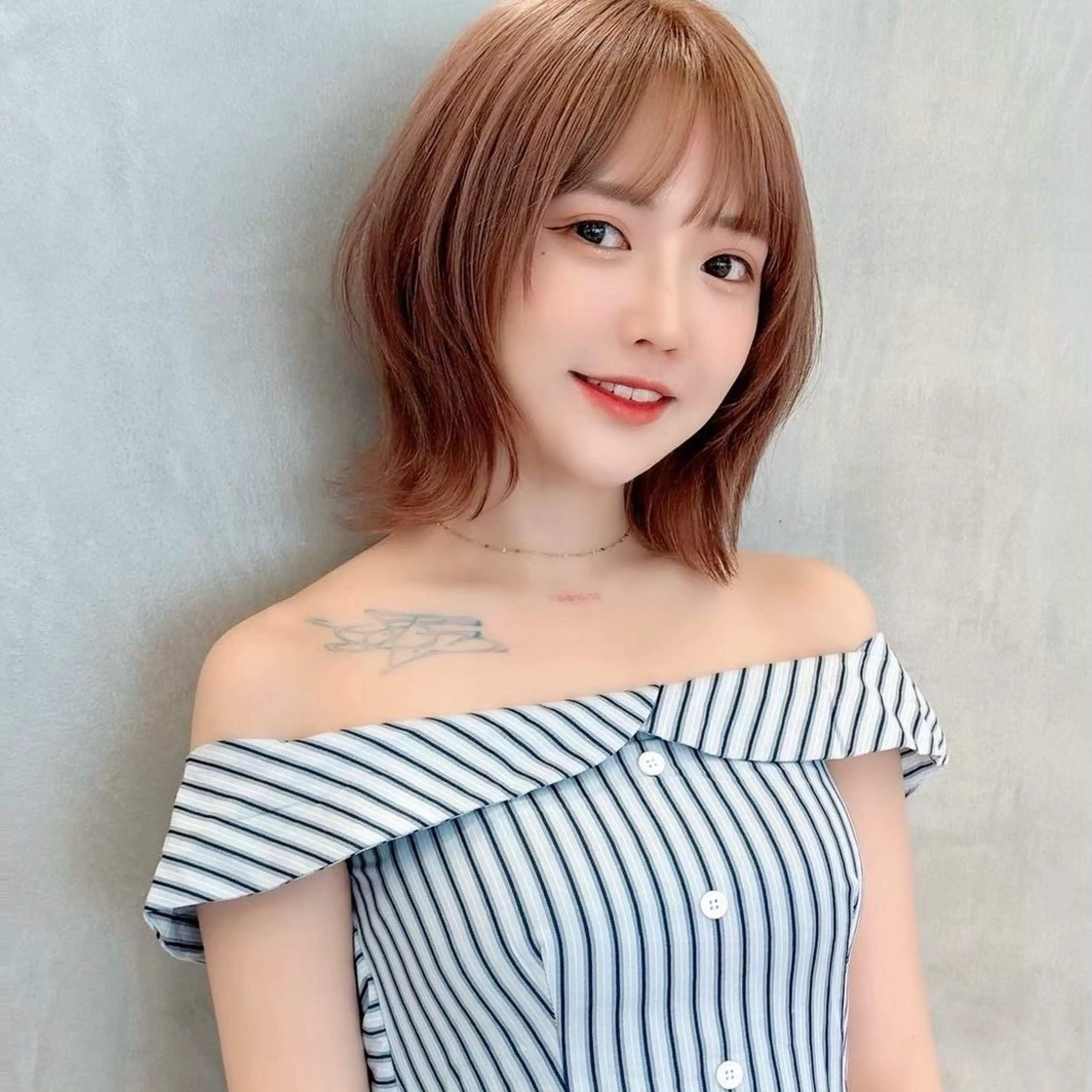 ショート カラー 透明感カラー🩵 けいやのヘアスタイル