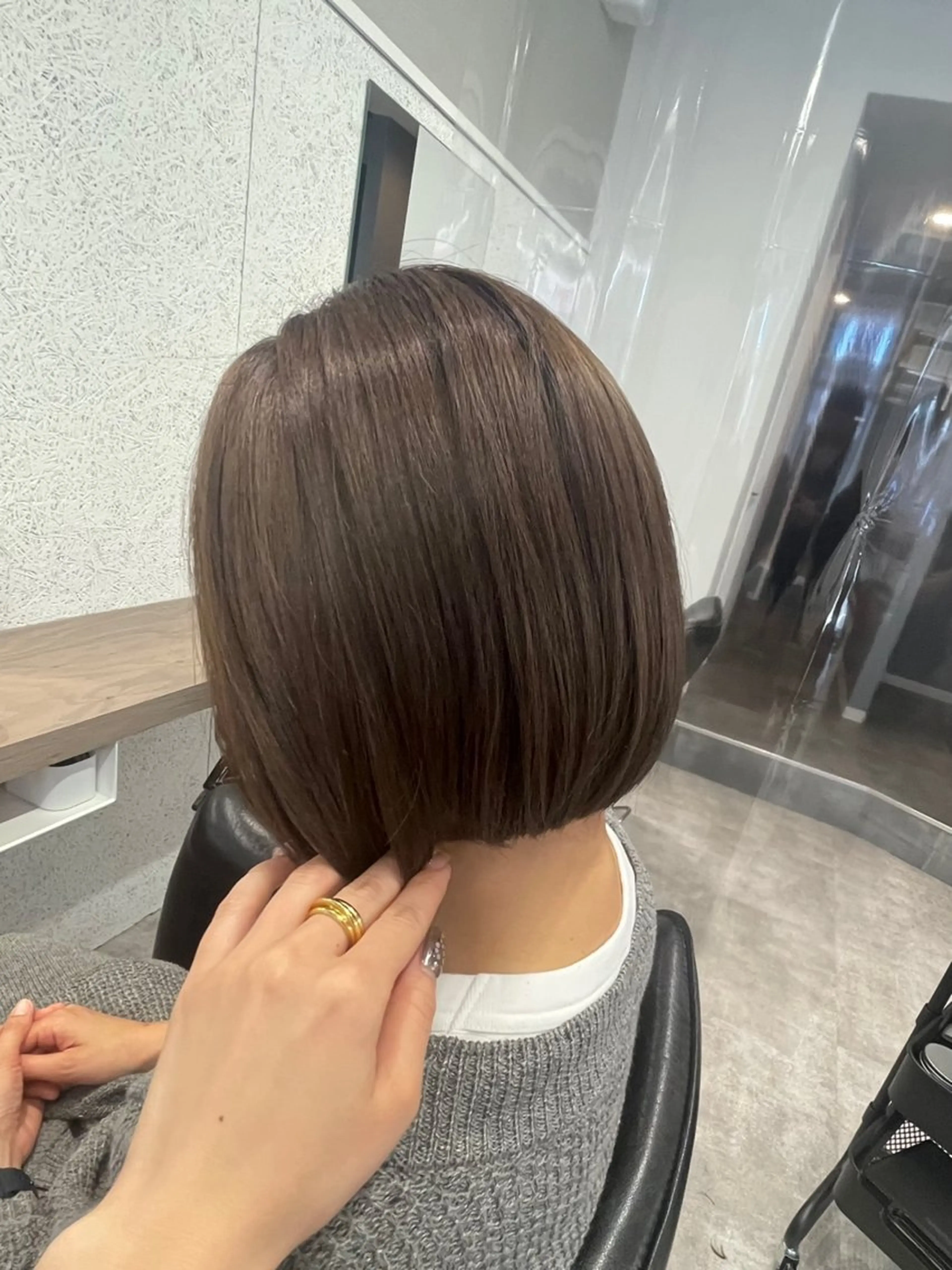 🌷\\ 当日予約限定 //🌷透明感カラー+似合わせカットの写真