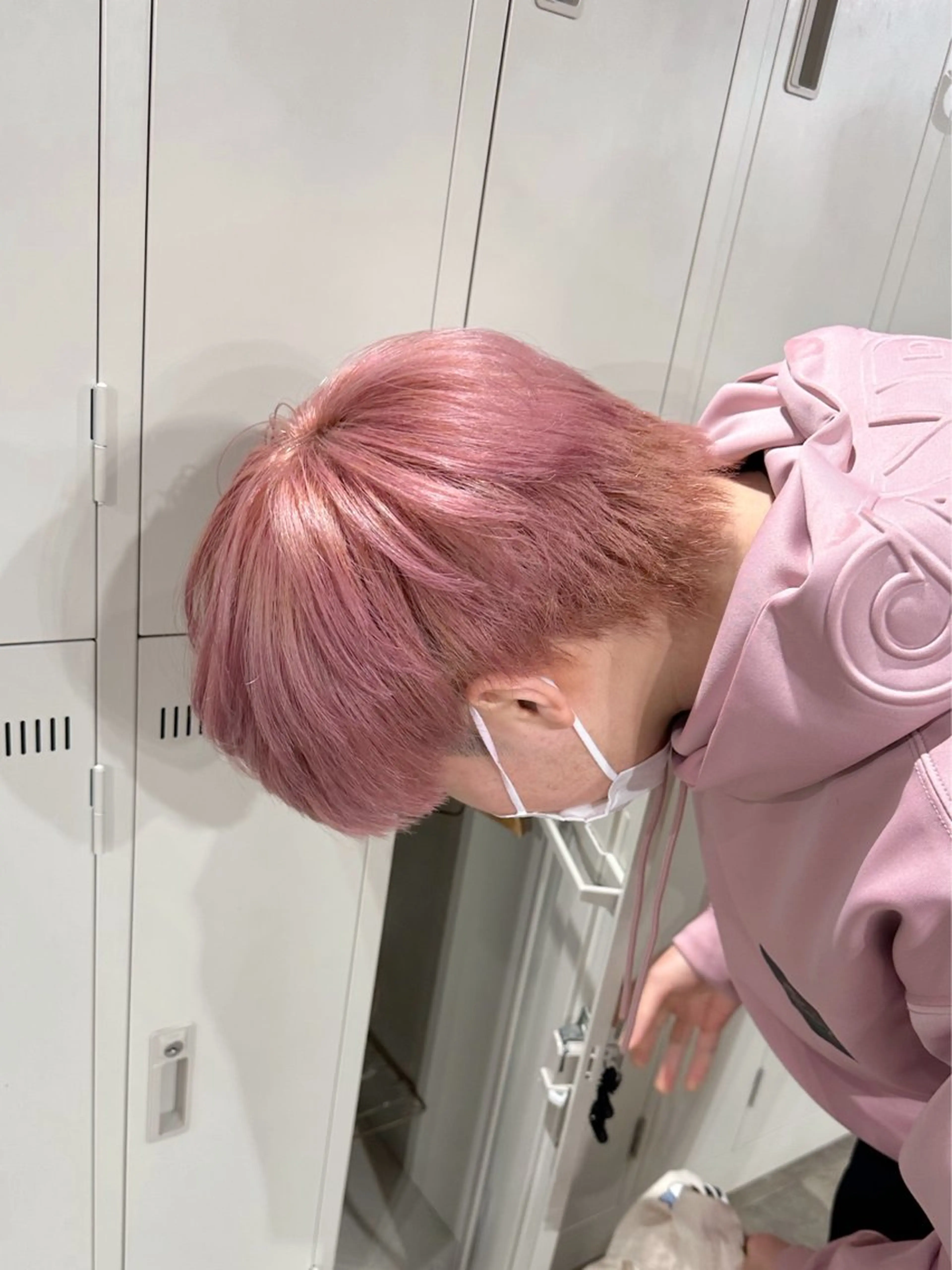 ショート カラー パーマ ヘアアレンジ メンズ カット ヘアカラー 【縮毛矯正ブリーチ】 MANATO🌈のヘアスタイル