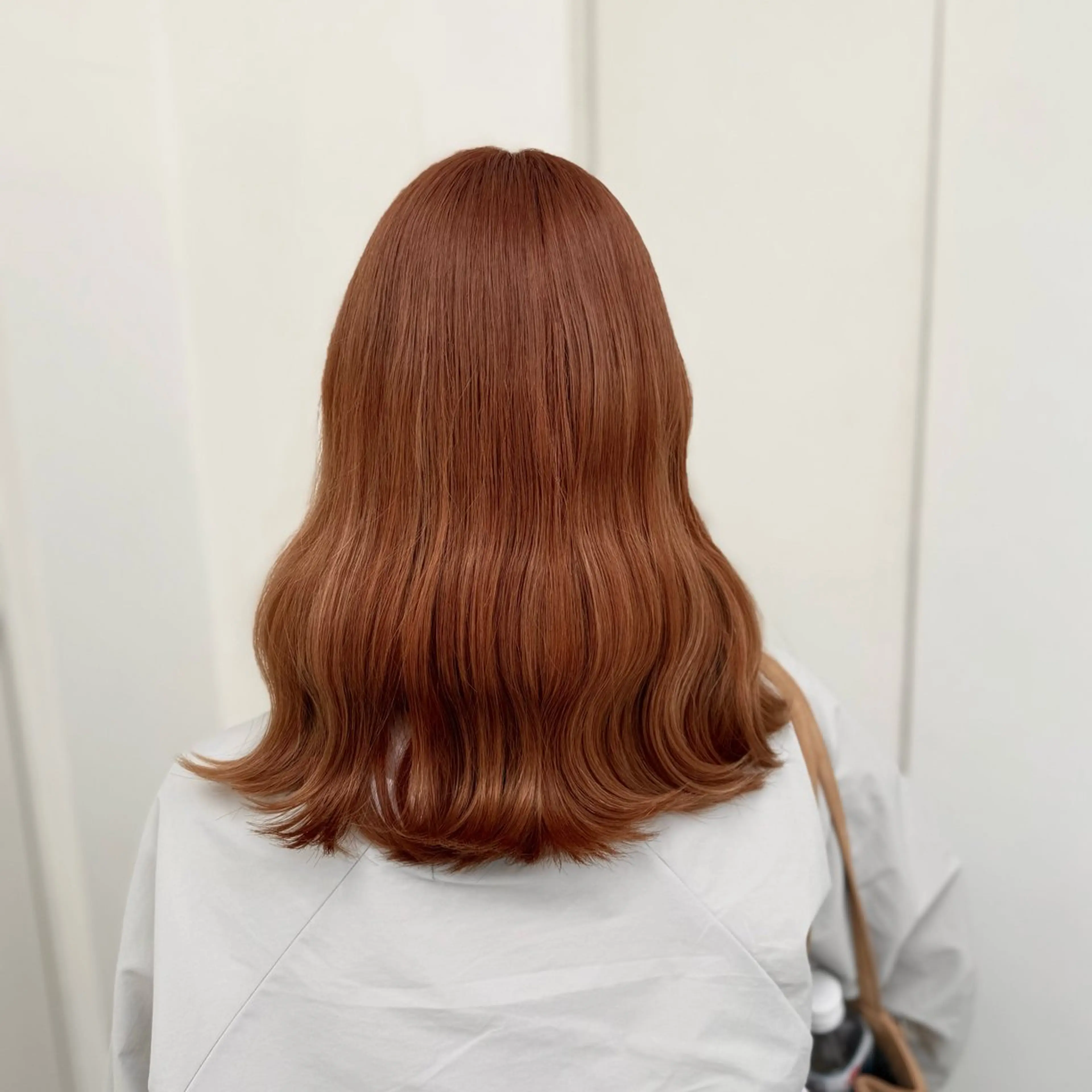 セミロング ヘアカラー トリートメント 🦋🫧艶髪カラー 🫧🦋あいりのヘアスタイル