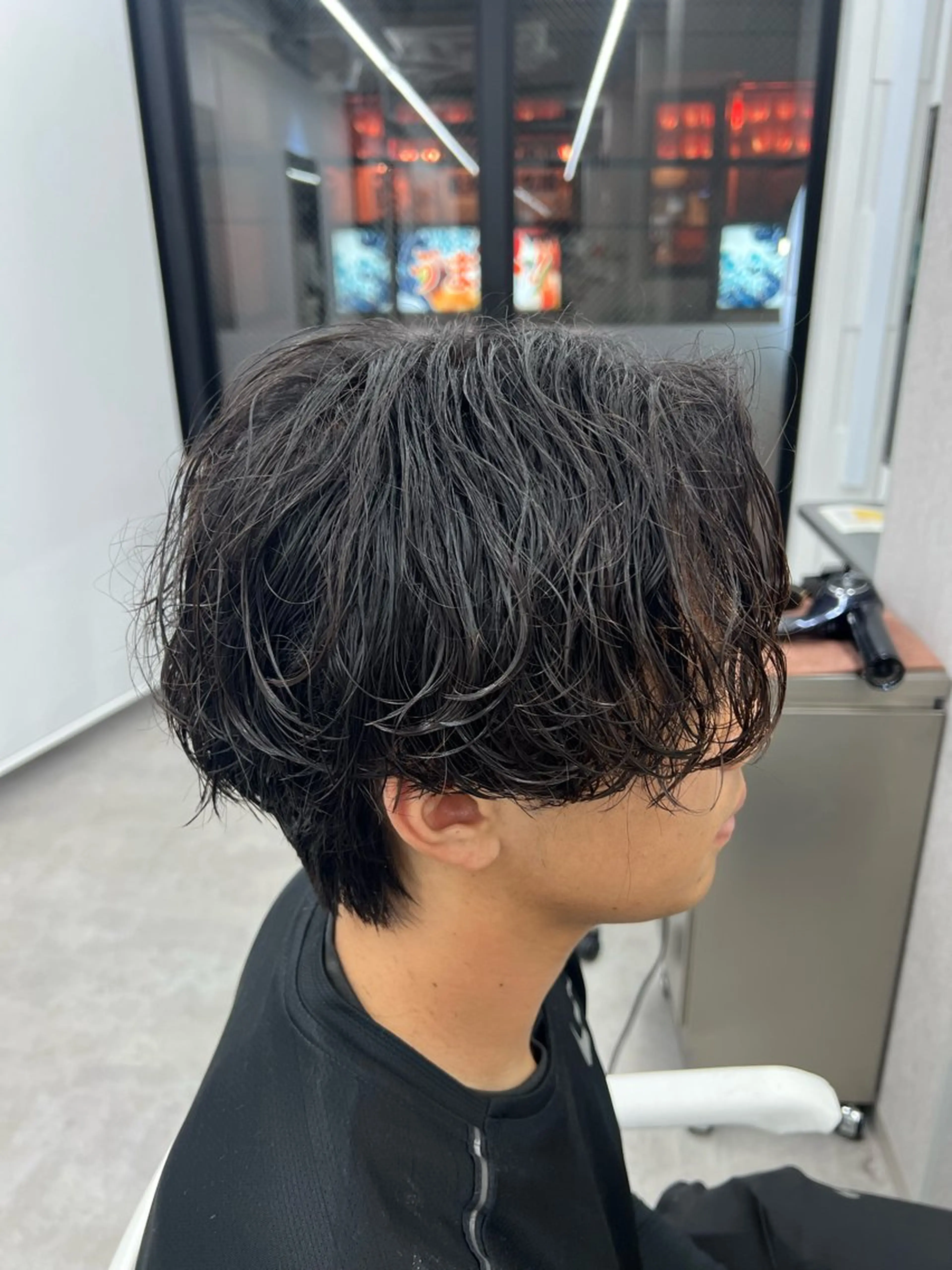 パーマ メンズ カット パーマ メンズ似合わせ特化/ 縮毛矯正/佐野友尉のヘアスタイル