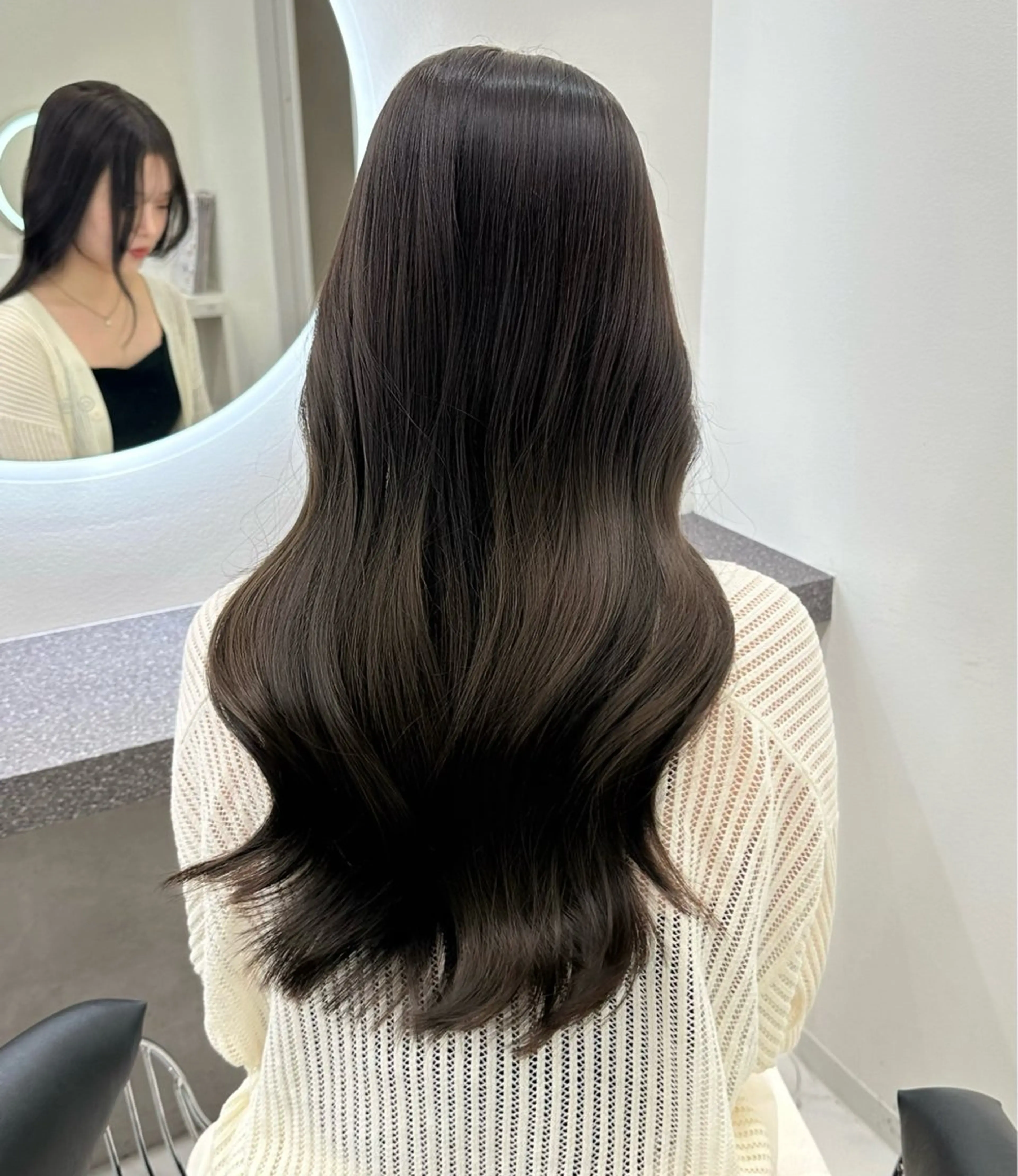ロング カット ヘアカラー レビジュヘア 京都/桂のヘアスタイル