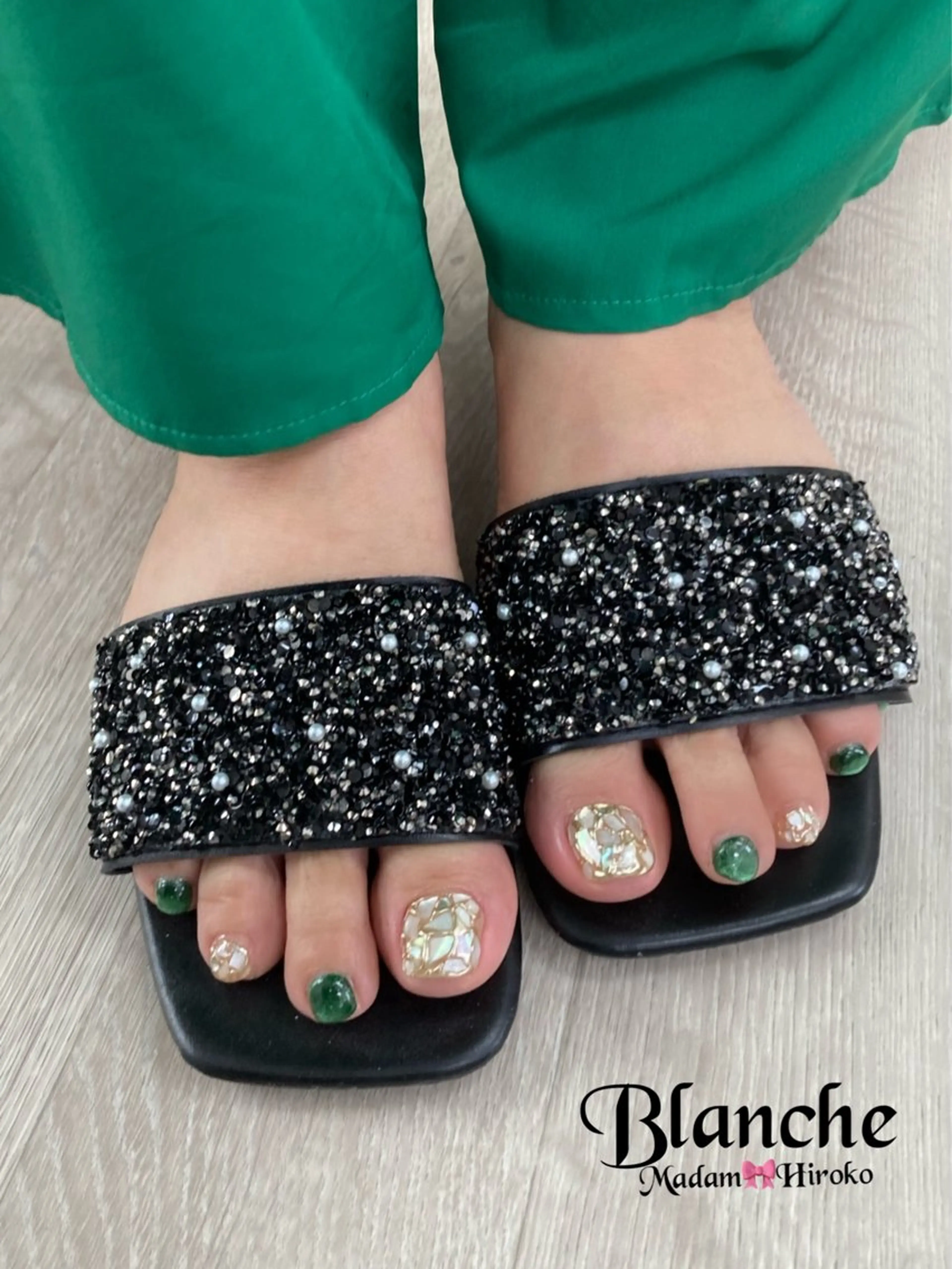 ネイル フットネイル Lianネイル 寛子Lianのネイルデザイン