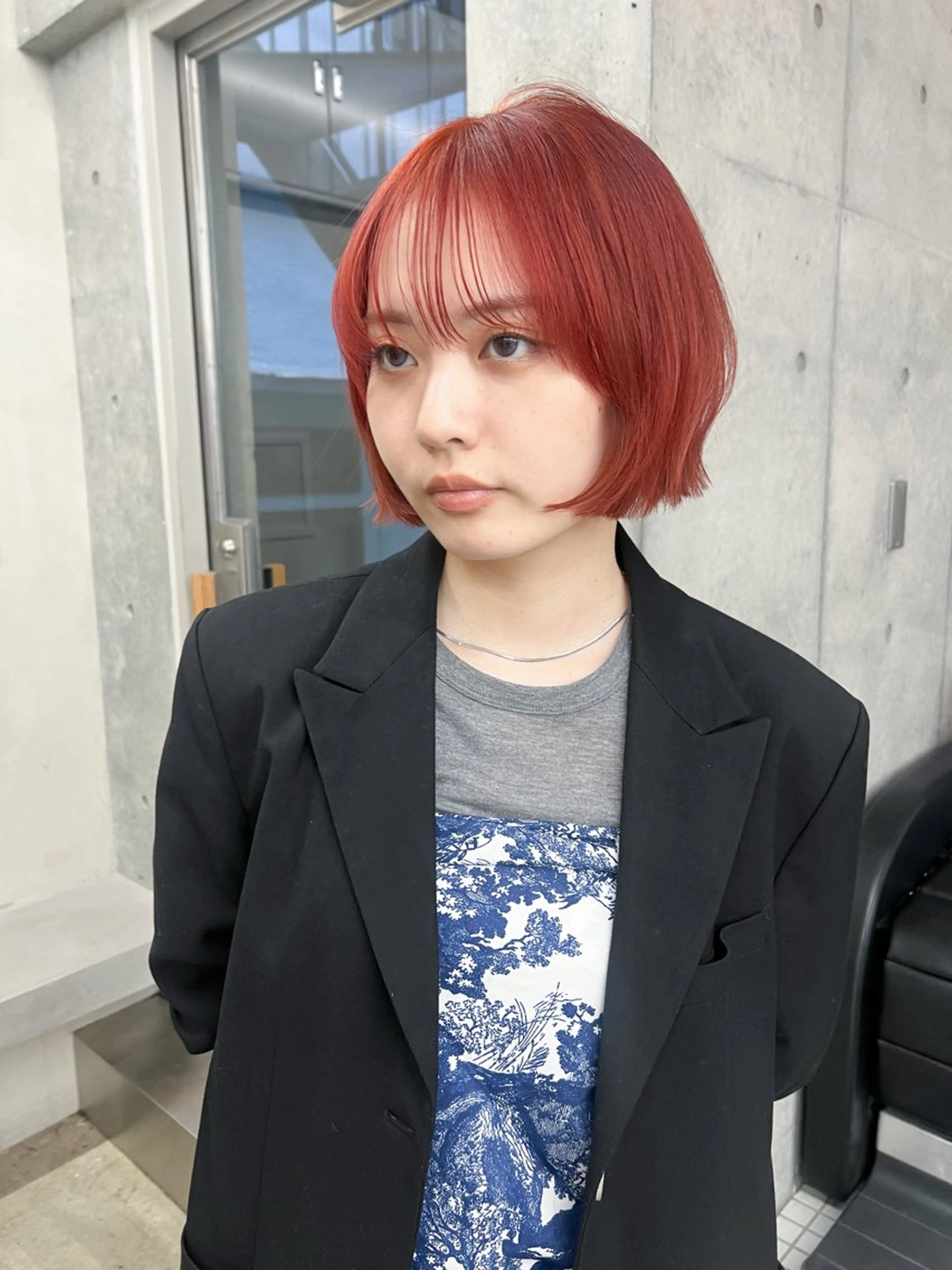 ショート カラー カット ヘアカラー トリートメント ボブ/パーマ 🐕‍🦺Nagiのヘアスタイル