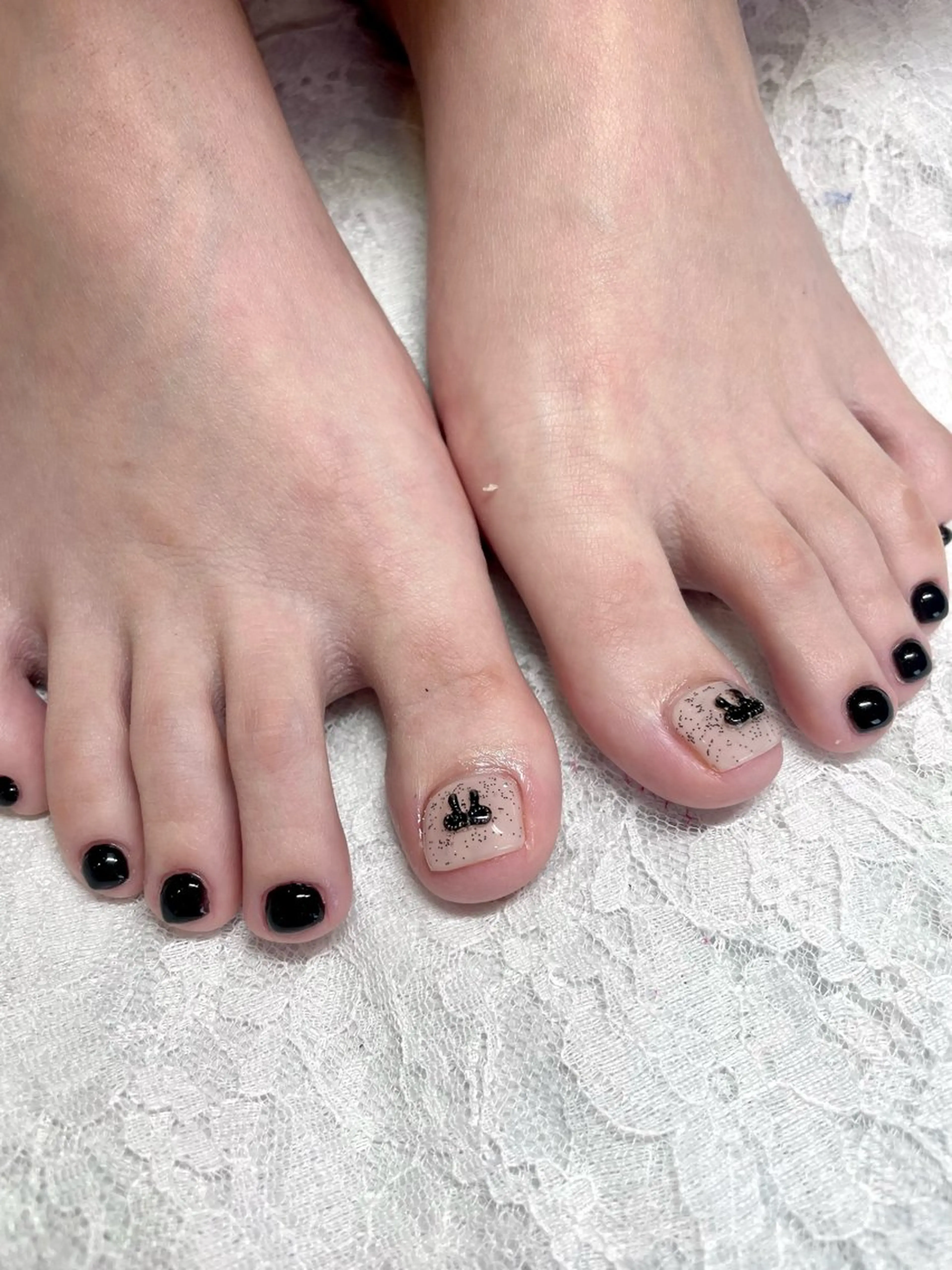 ネイル フットネイル Nail ヌシん家 AKANEのネイルデザイン