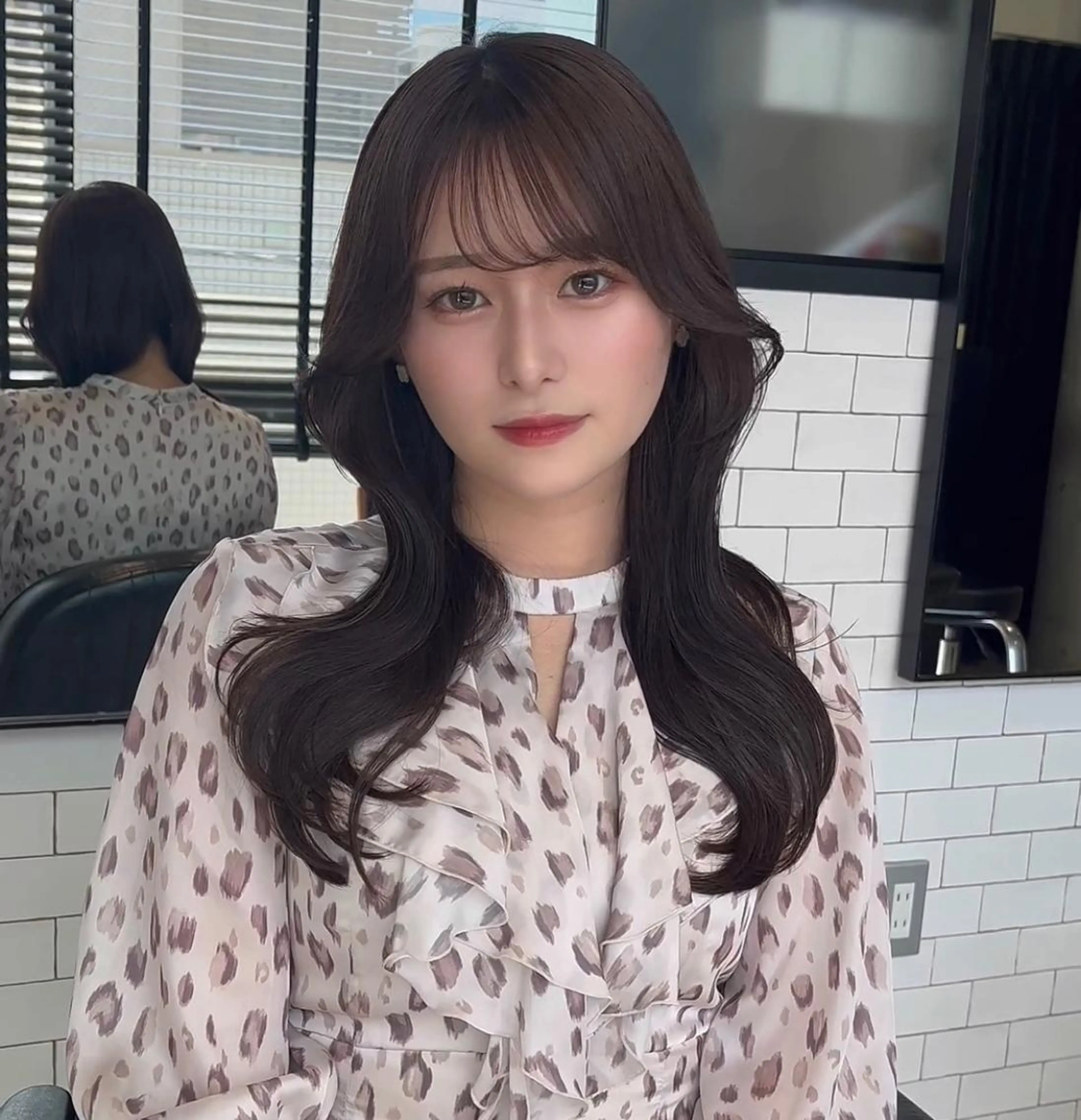 ロング カラー カット ヘアカラー トリートメント 🌫️大人韓国ヘア 🌫️naoyaのヘアスタイル