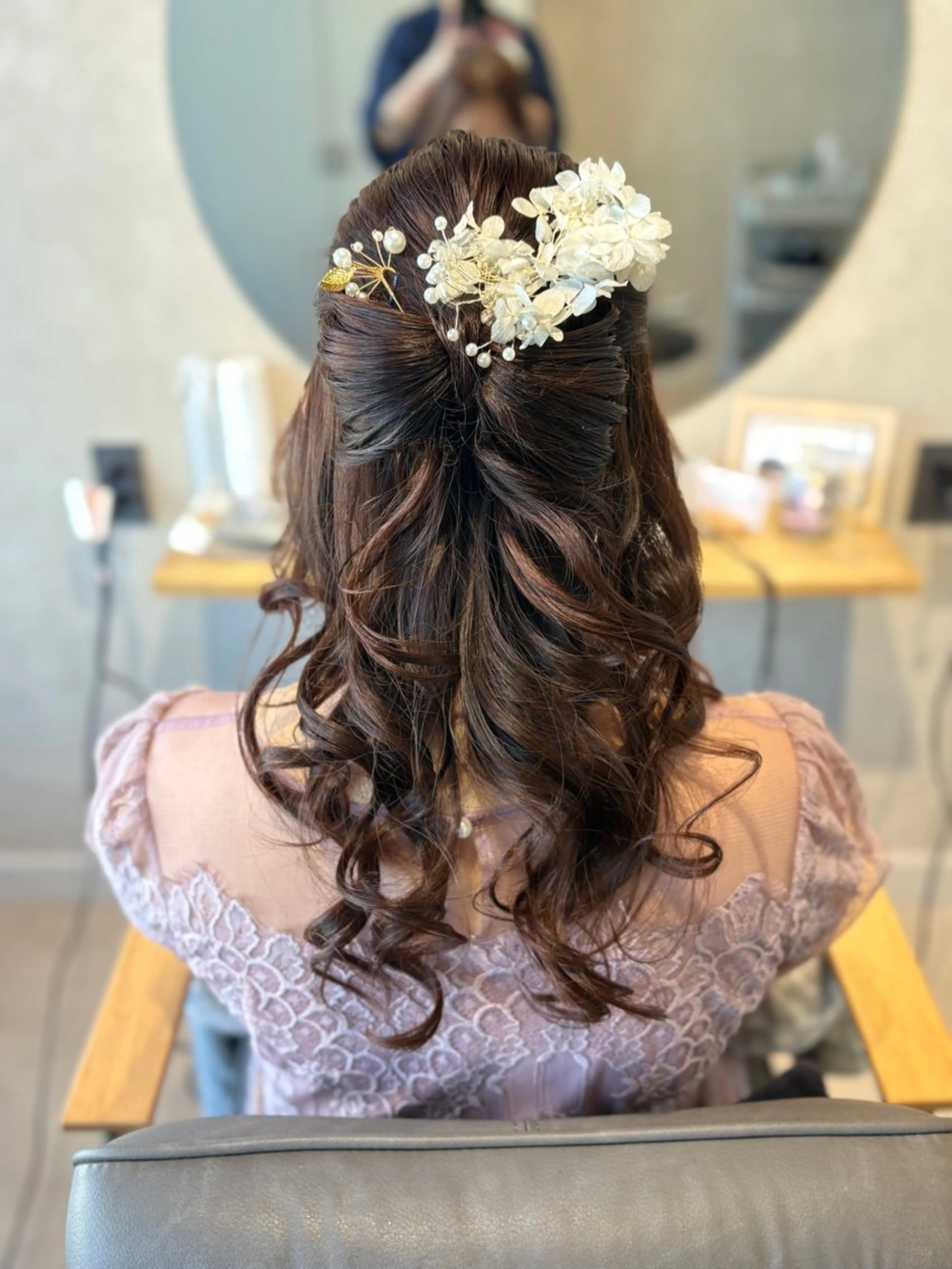 ロング ヘアセット ✨NEW OPEN/ 美髪矯正/山田千里✨のヘアスタイル