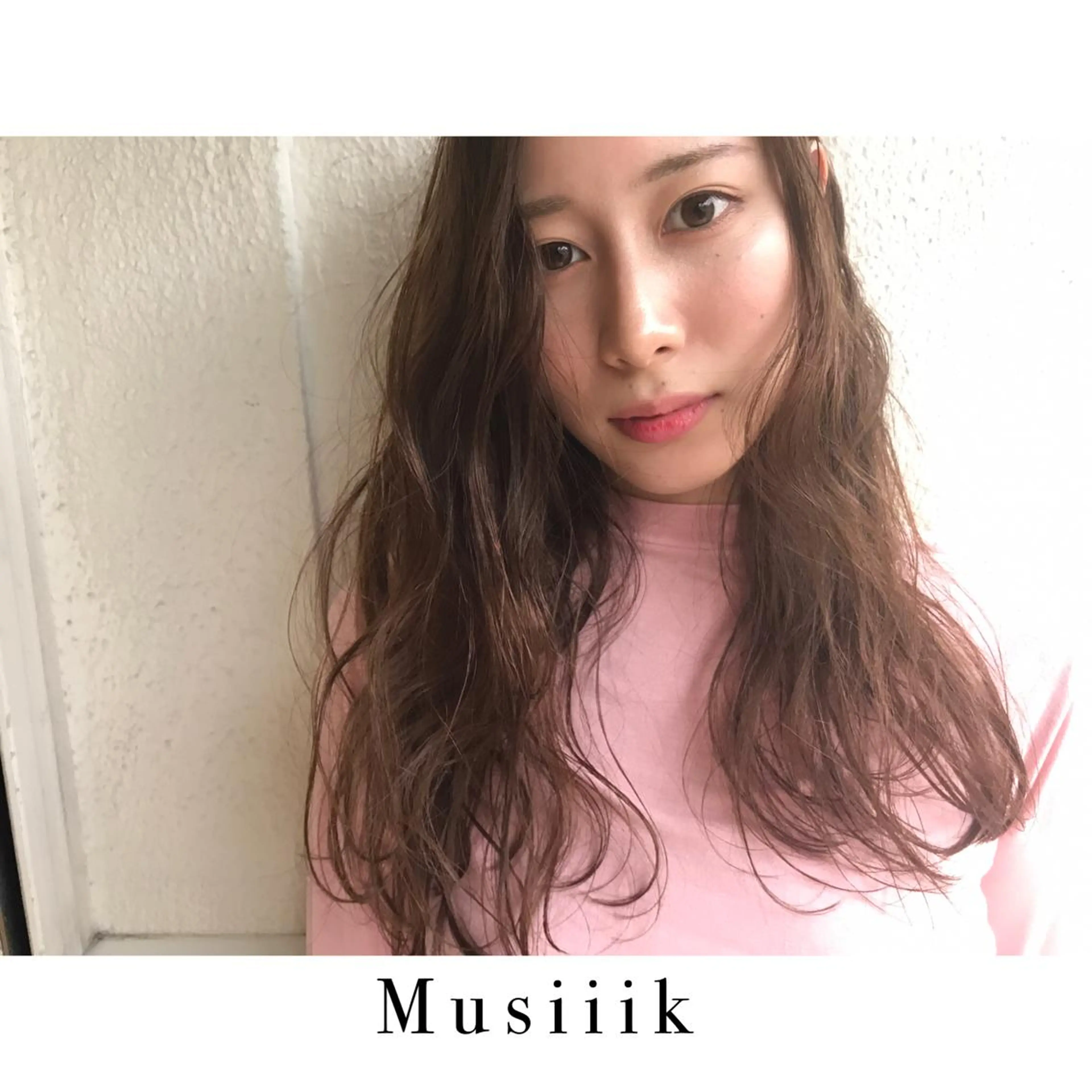 ロング カラー ブラウンカラー マロンブラウン Musiiik hairのヘアスタイル