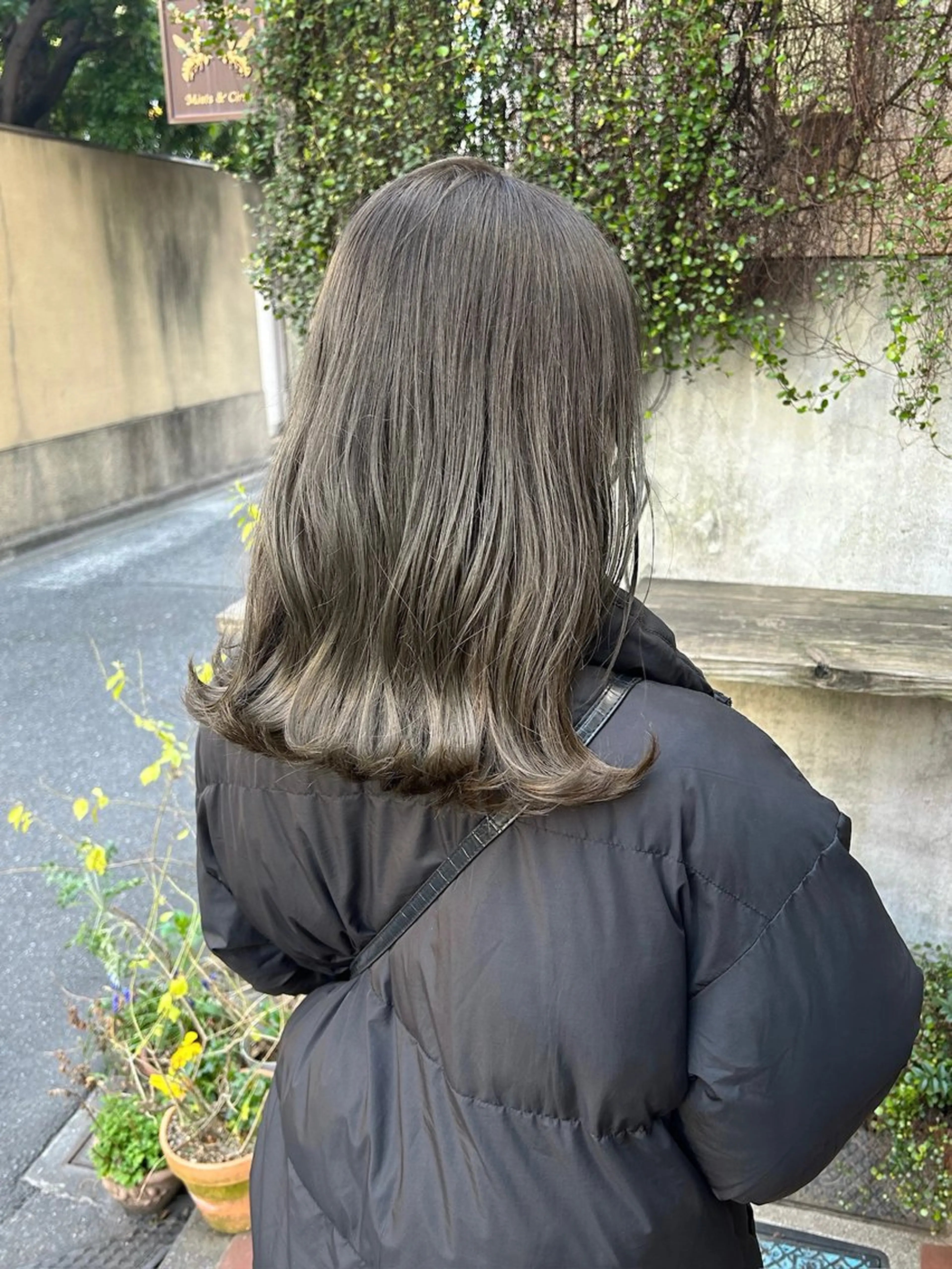 セミロング カラー ヘアカラー トリートメント 🫧透明感カラー/ Ami🫧のヘアスタイル