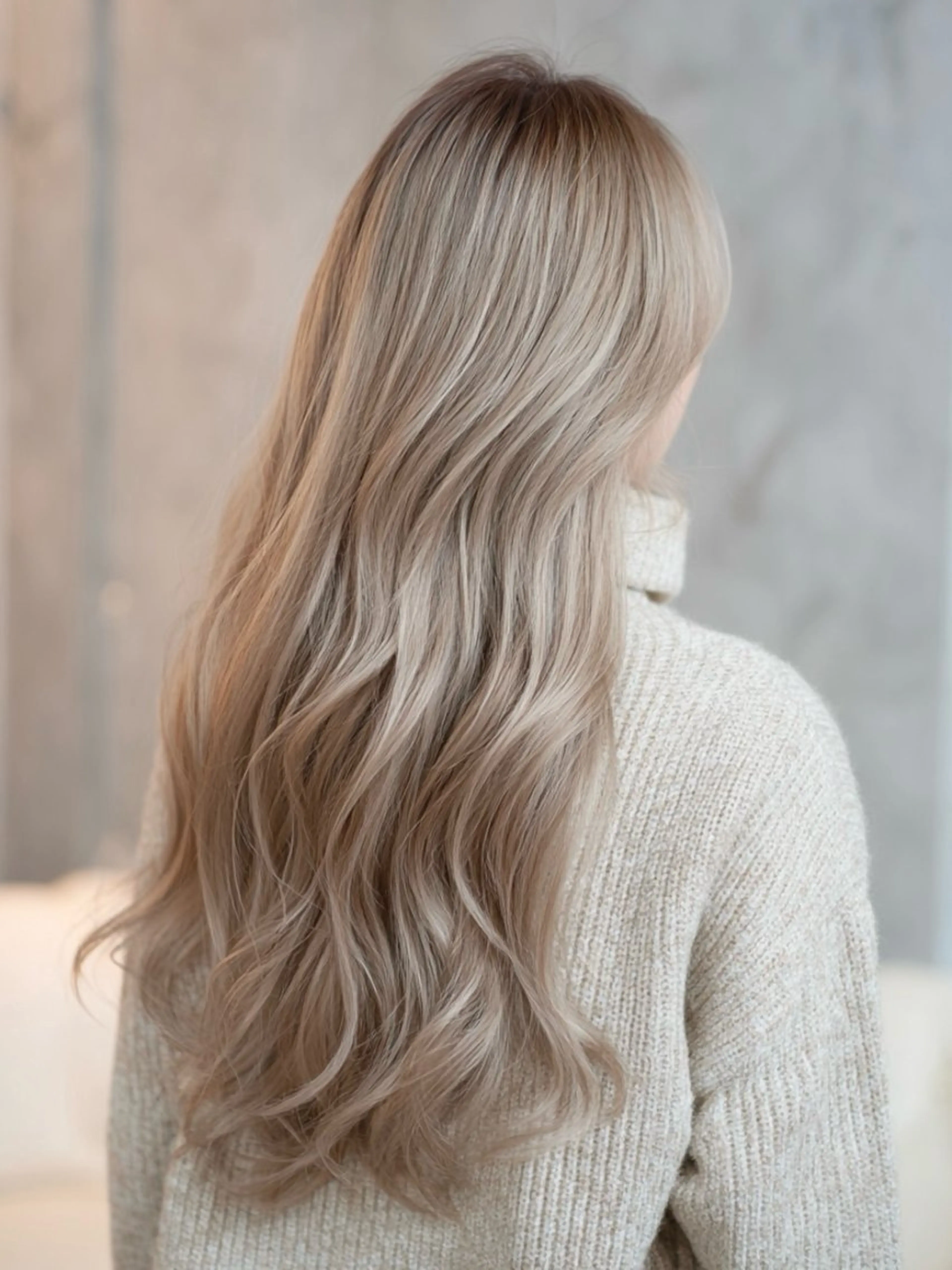 ミディアム カラー ヘアカラー トリートメント 池袋/カラー特化🎨 ロング料金なし🩵のヘアスタイル