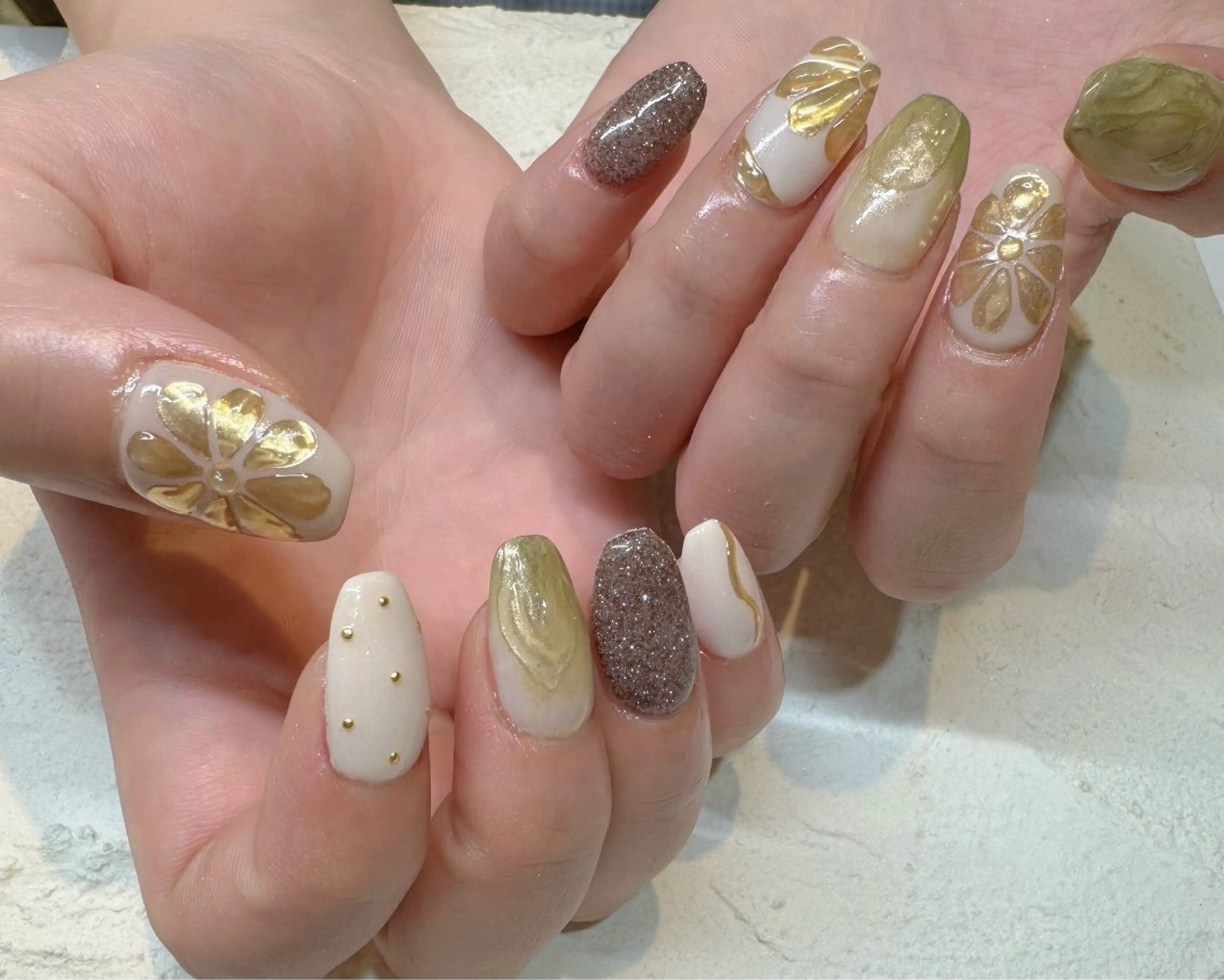 ネイル 持ち込み 🌺🌴N. Rita🥥のネイルデザイン