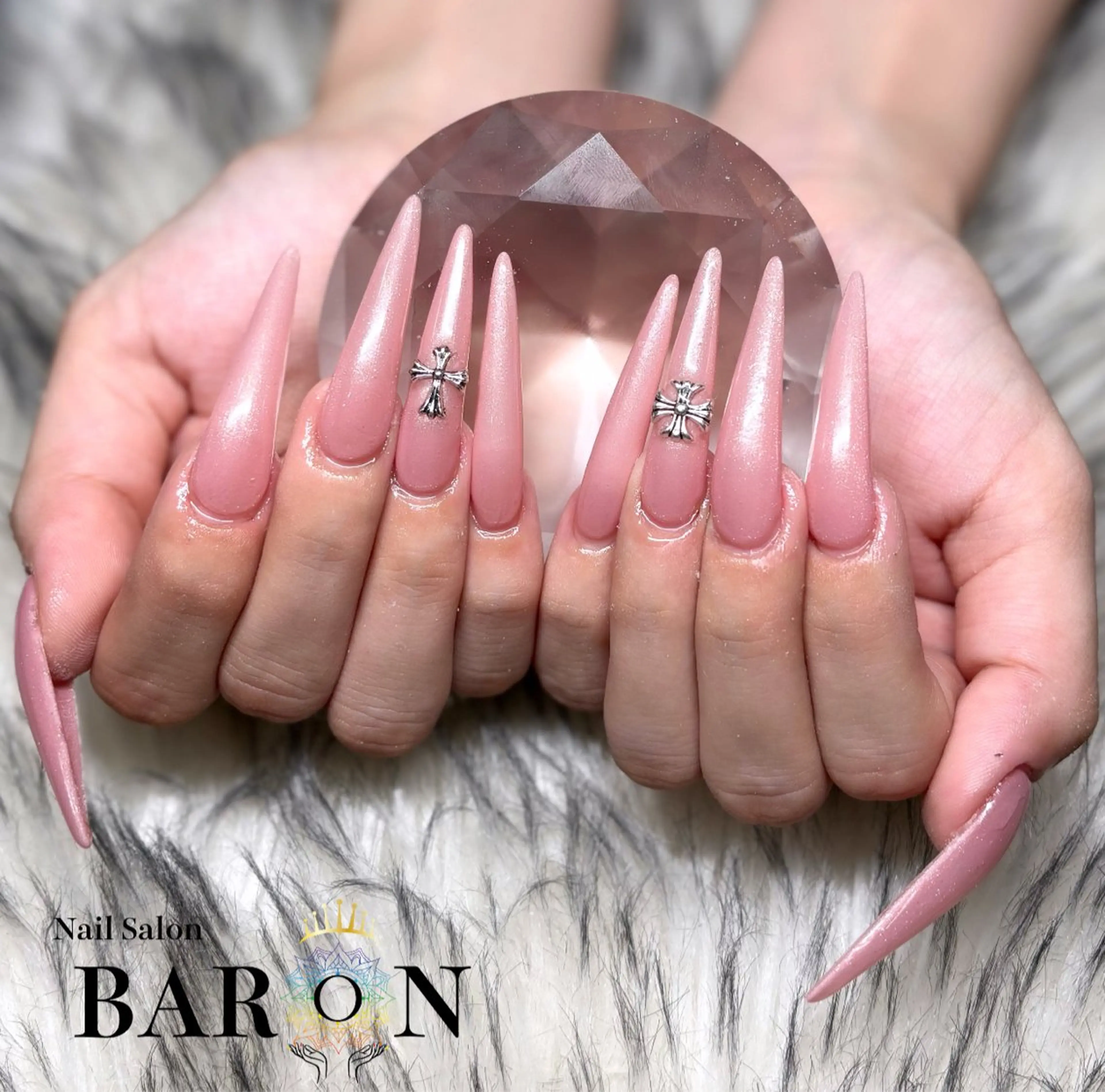 【オフあり】《最先端スカルプ》🩷ワンカラー/ラメグラ(パーツ別途料金)💅🏽指名料込み🎀の写真