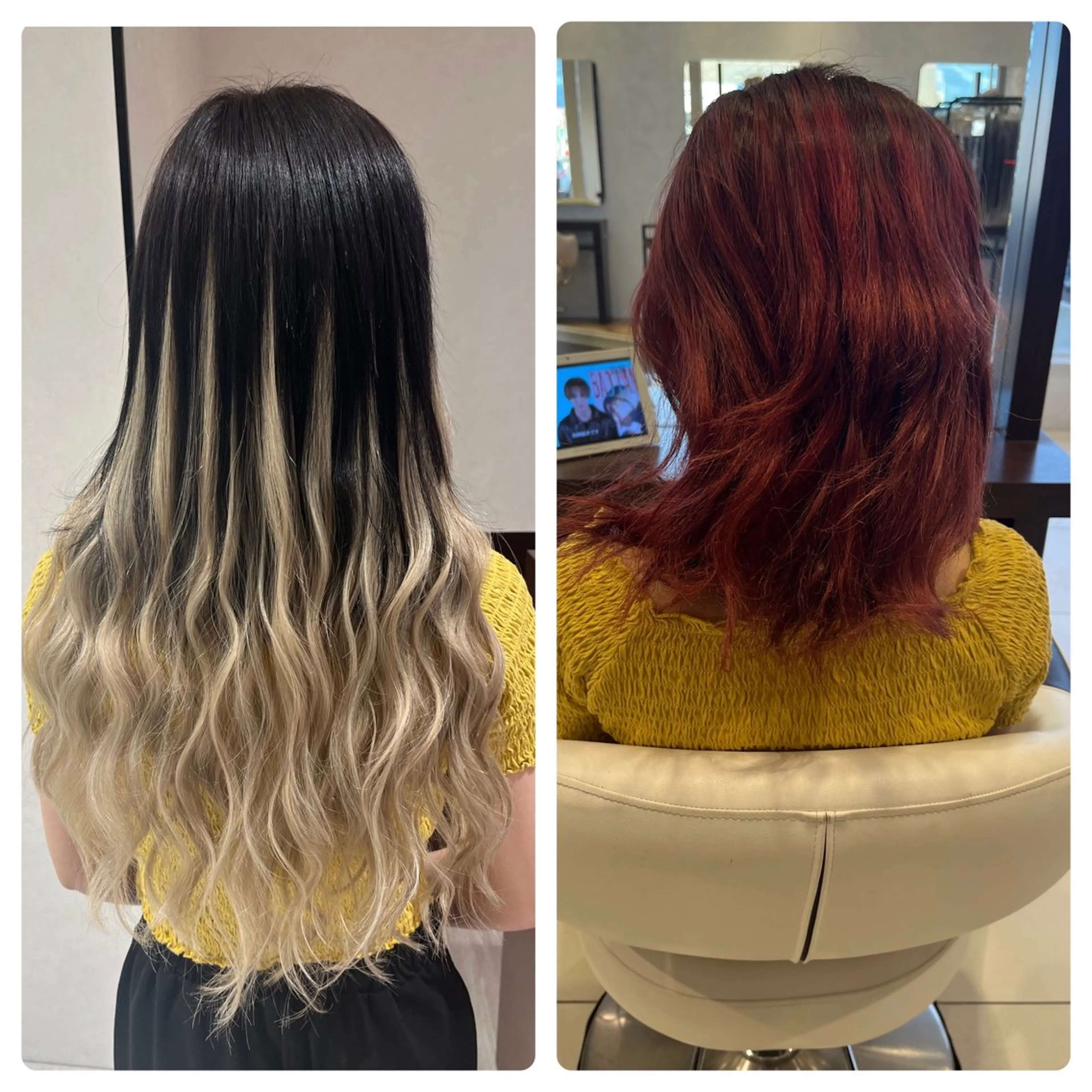 ロング EARTH長岡 🌼渡辺まい🌼のヘアスタイル