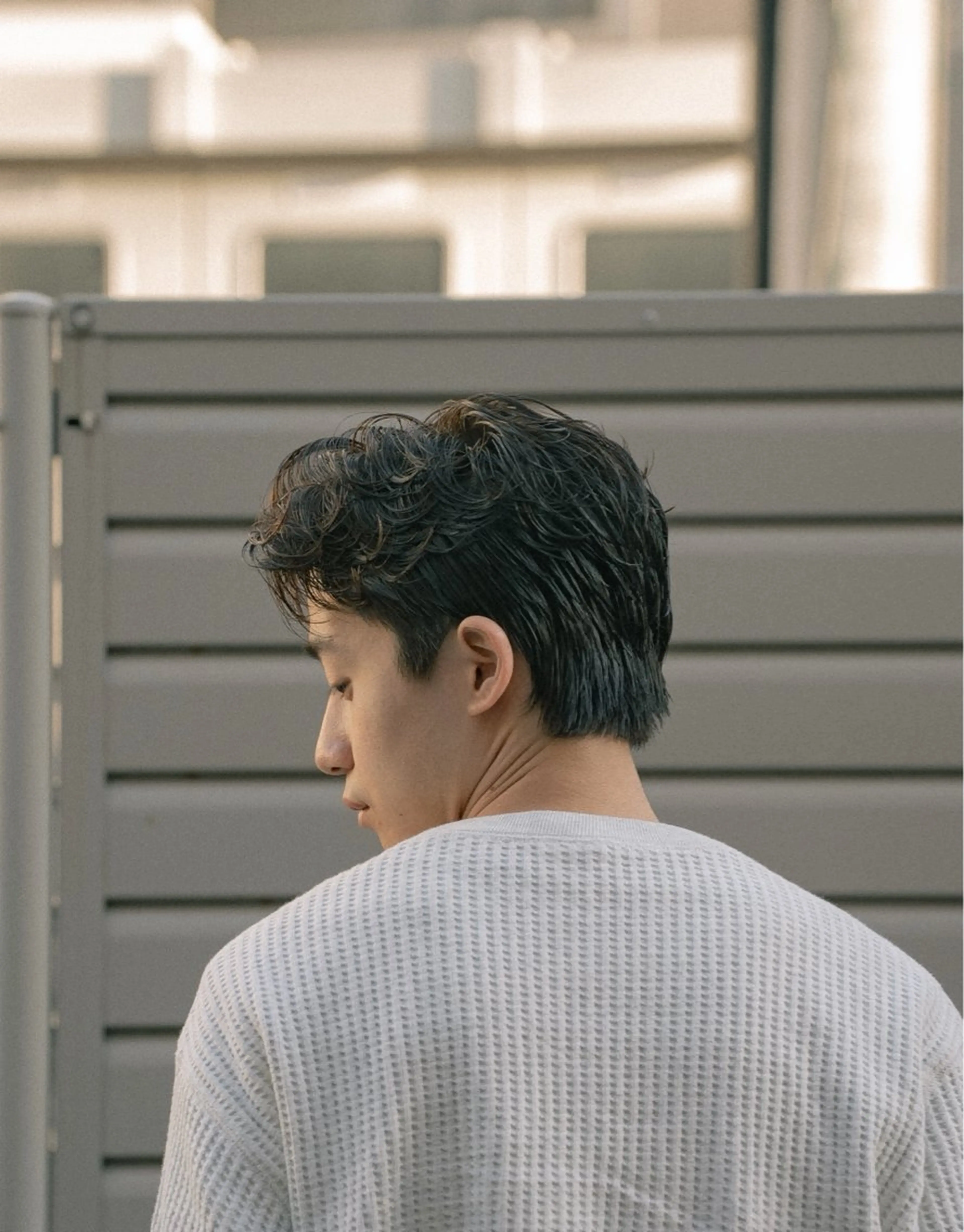 ショート カラー パーマ メンズ ダウンパーマ メンズパーマ ショートヘア カット パーマ 🔗メンズサロン🔗 Kieのヘアスタイル