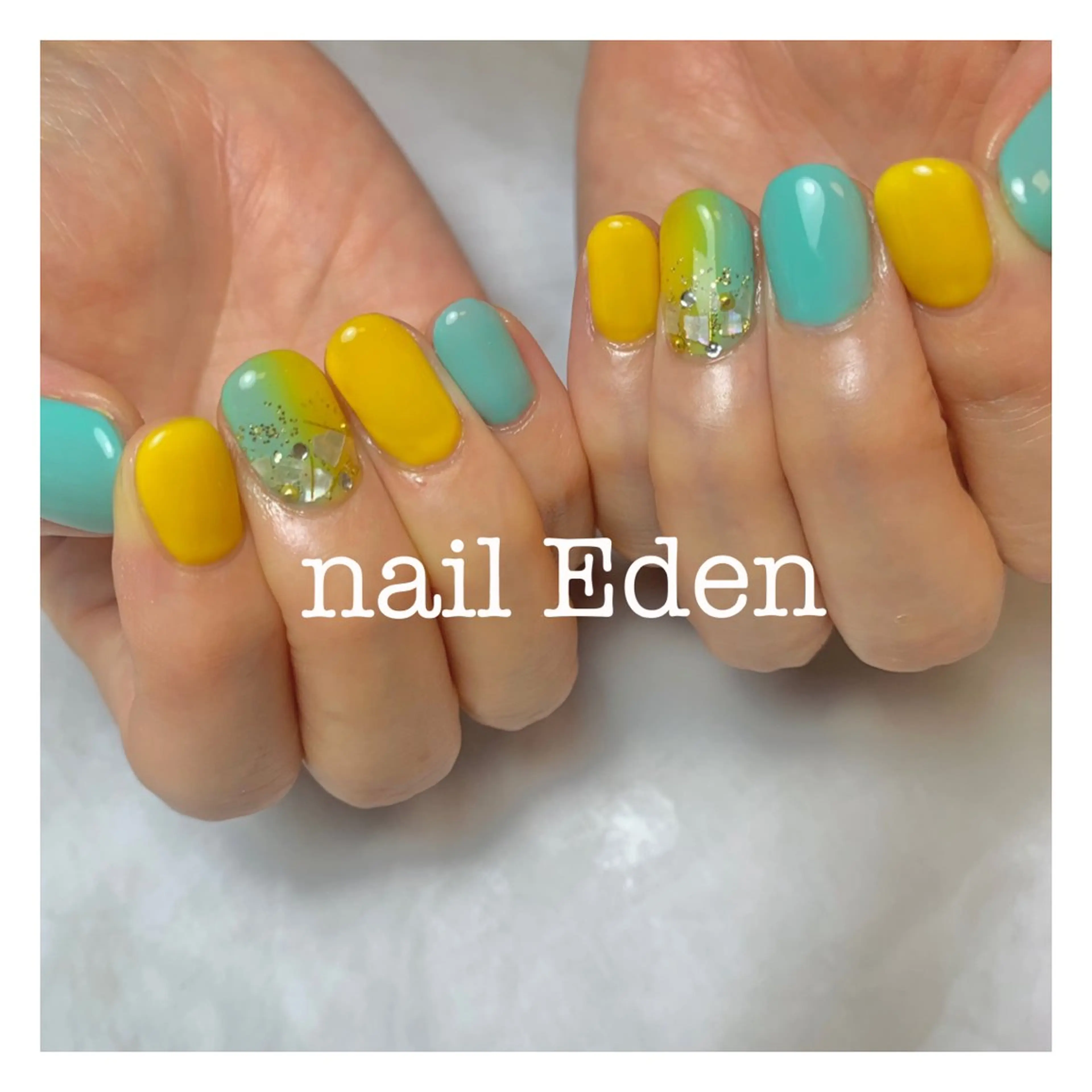 ネイル 持ち込み Eden ♾️のネイルデザイン