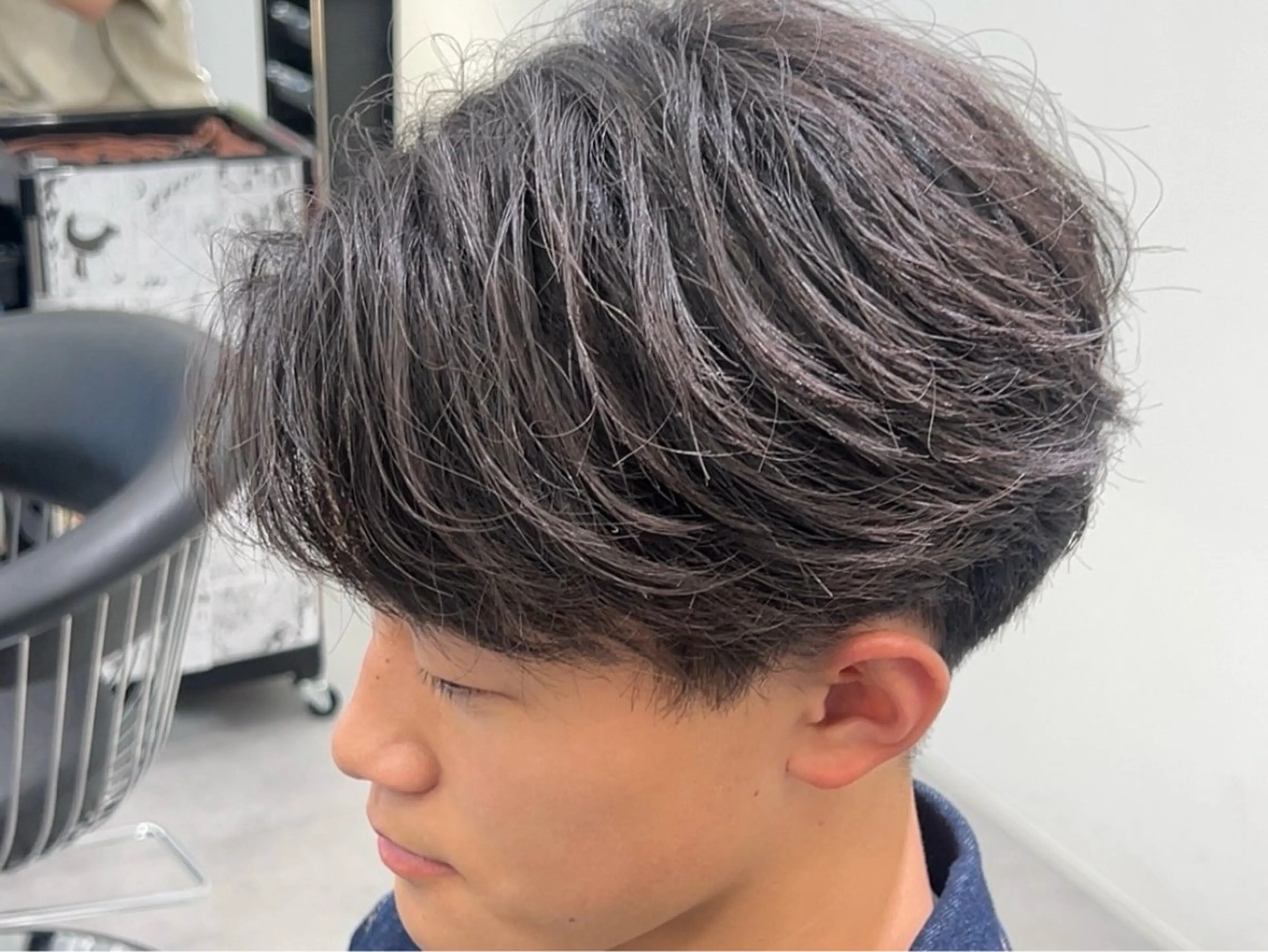 ショート メンズ ✨️ツイスパ波巻き特 化小杉澪生✨️のヘアスタイル