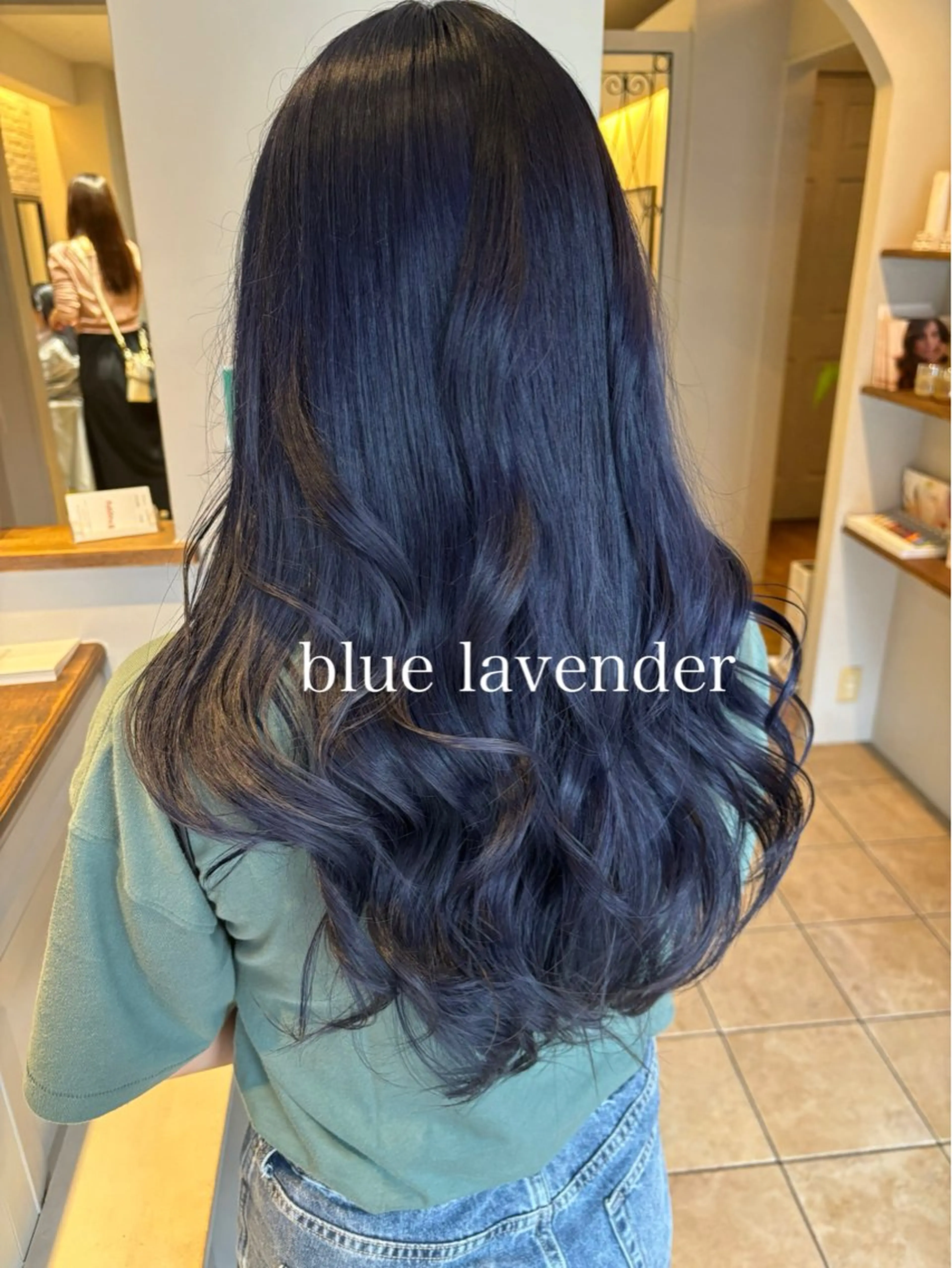 ロング カット ヘアカラー トリートメント 透明感カラー🎀 tasty／makoのヘアスタイル