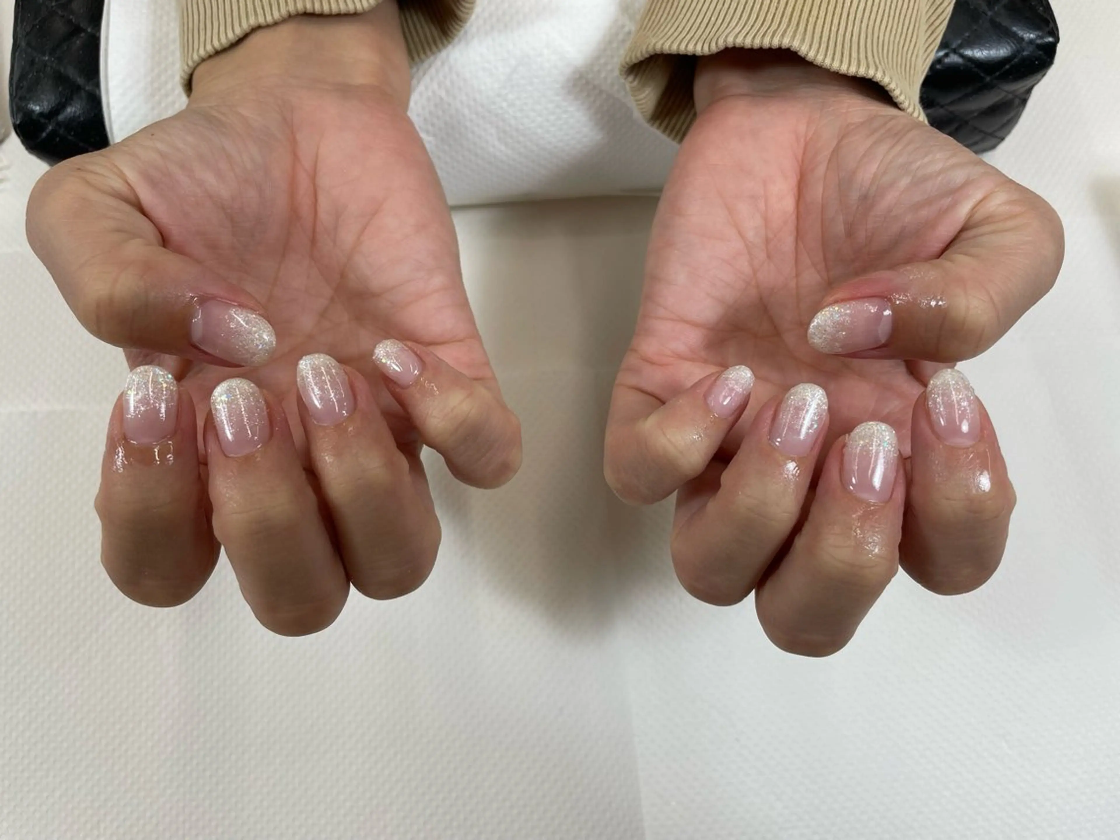 ネイル グラデーション キラキラネイル miya masako💫のネイルデザイン