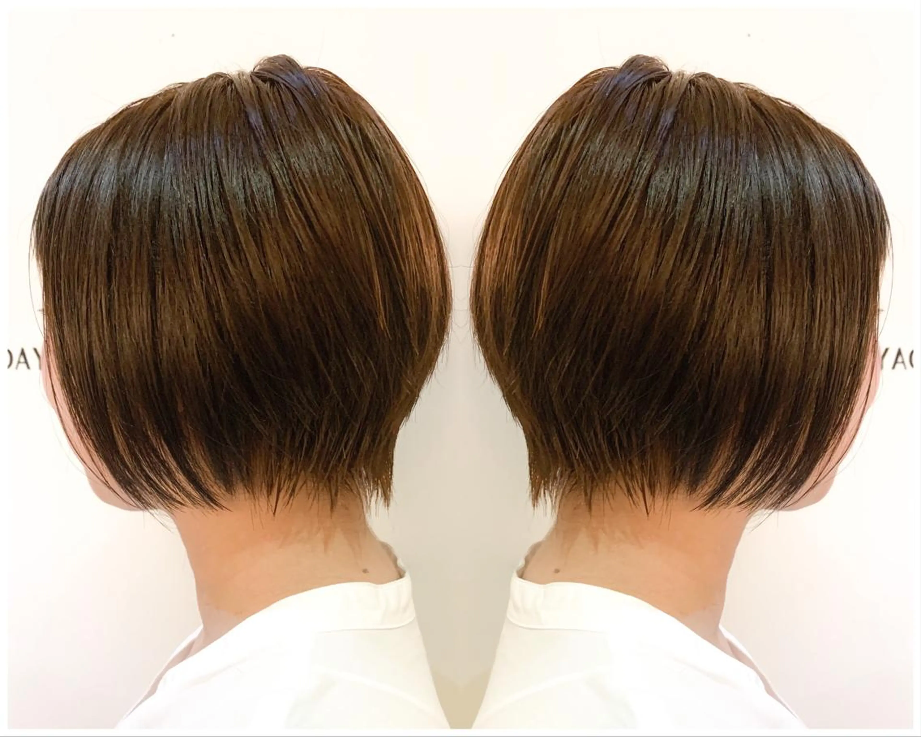 ショート カット ヘアカラー トリートメント ショート✨ボブ✨代表 新田見美仁のヘアスタイル