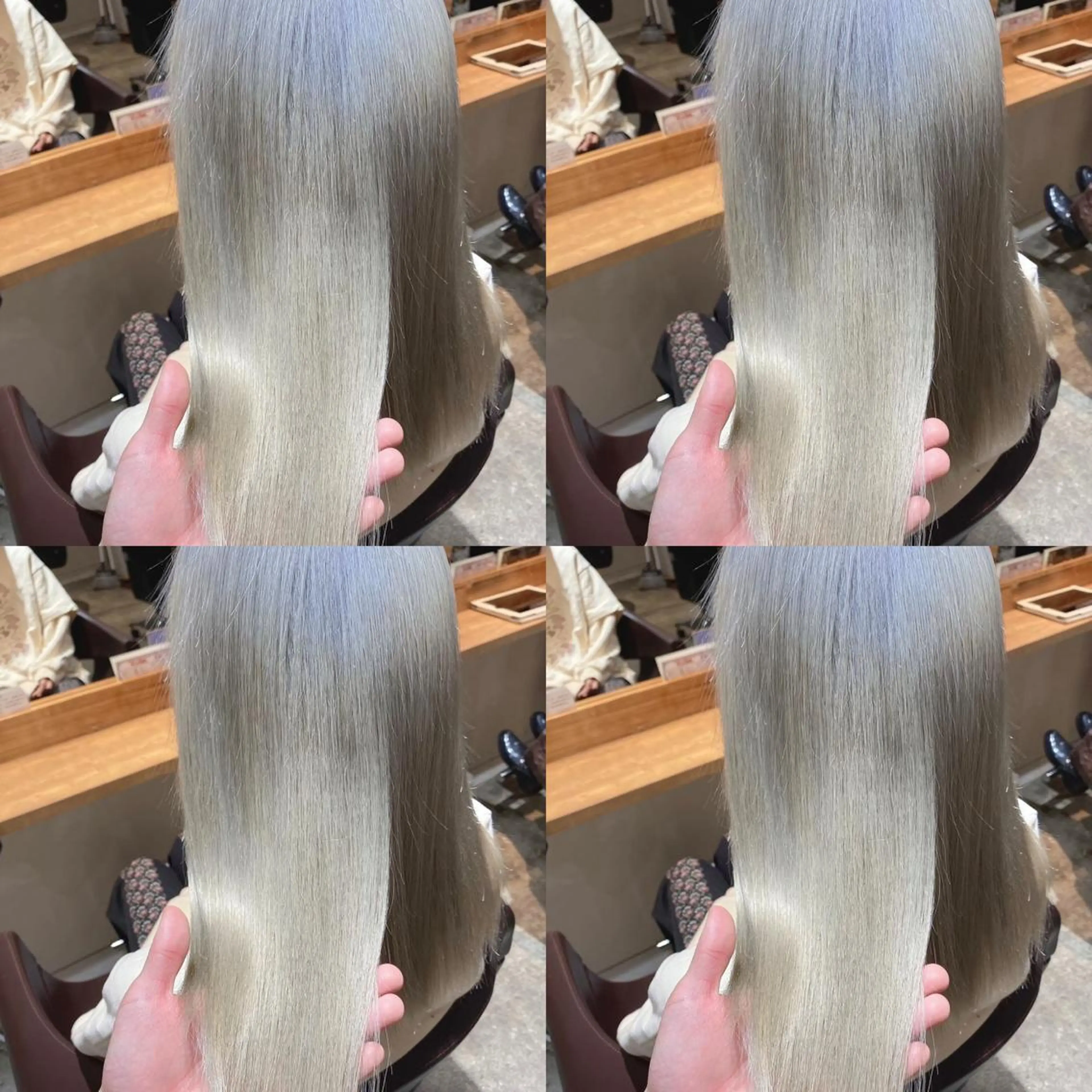 セミロング カラー ヘアアレンジ 💎韓国レイヤー ×エクステゆうま💎のヘアスタイル