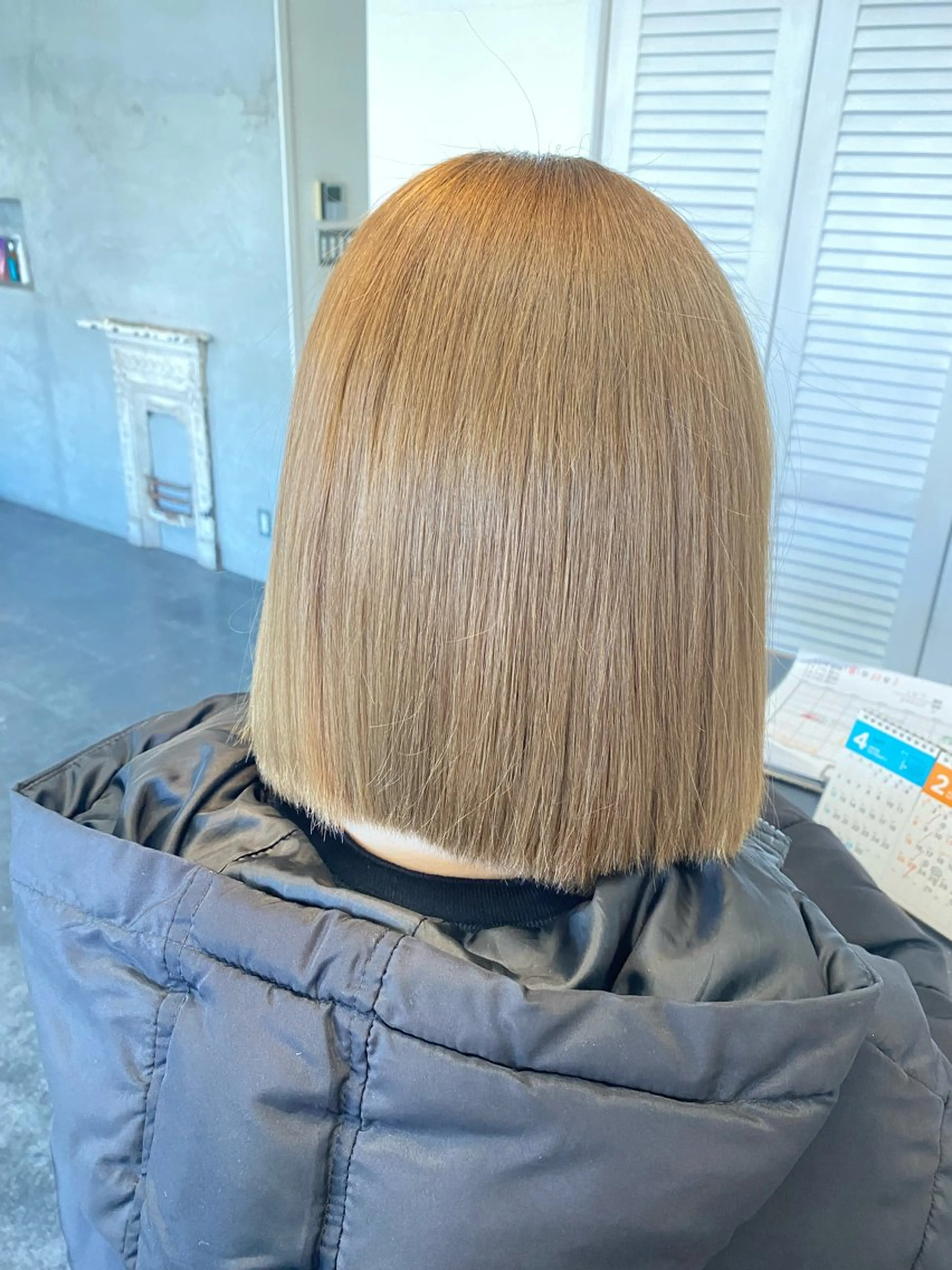 カラー ベージュカラー ハイトーンカラー ヘアカラー トリートメント SET-UP りこ🧸のヘアスタイル