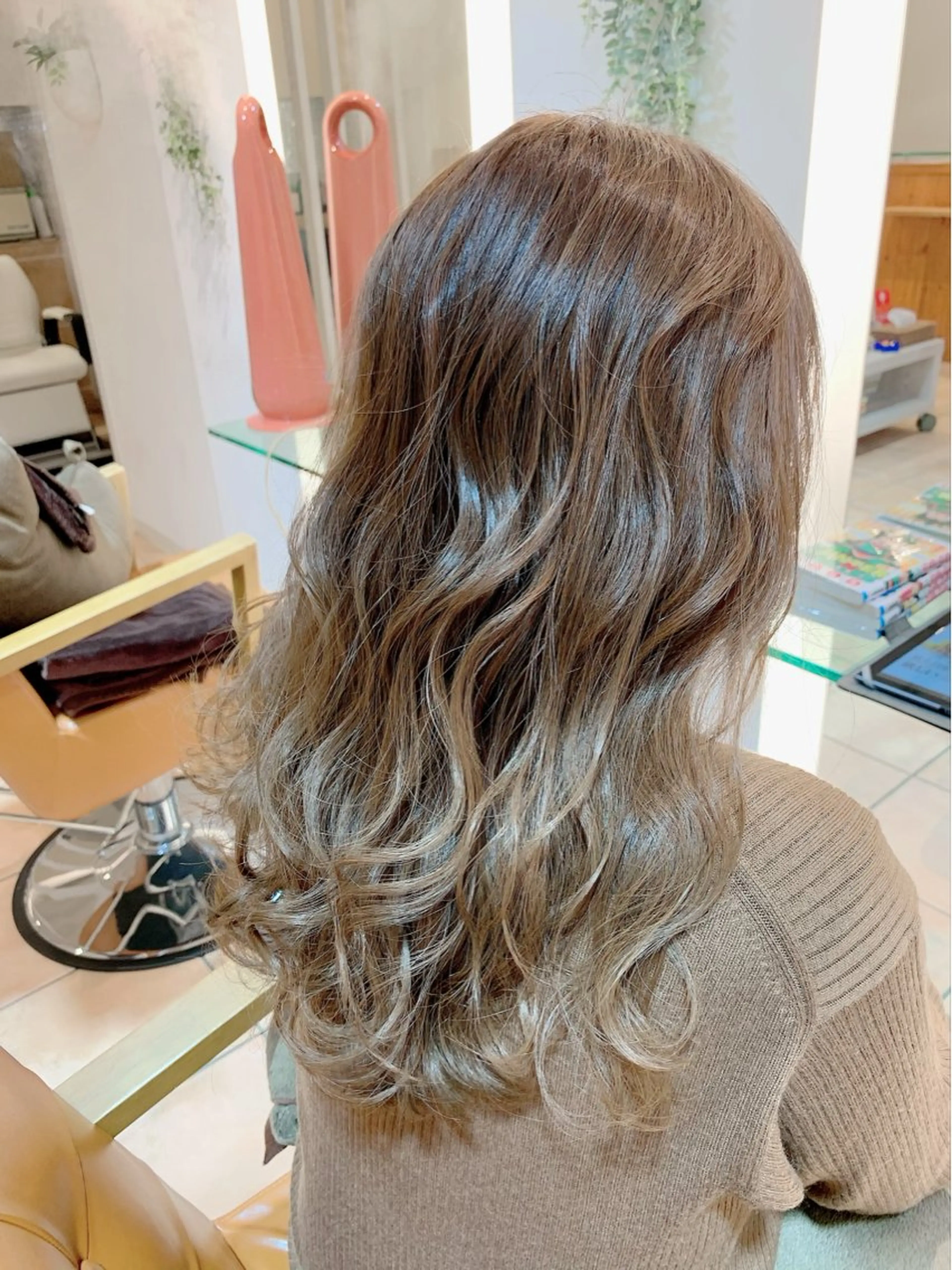 ロング ✨縮毛矯正✨ 知念あたるのヘアスタイル