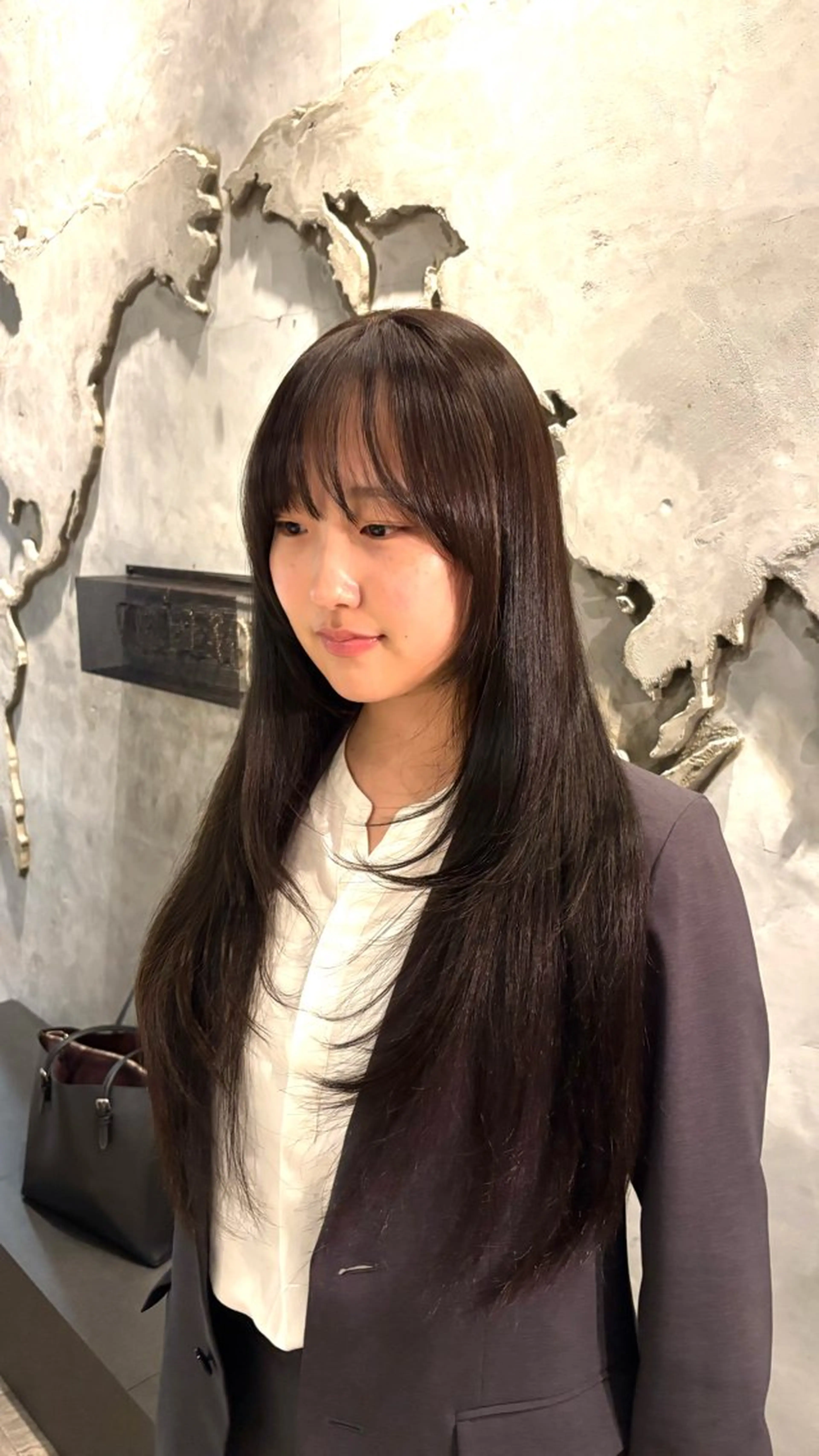 ロング カラー ヘアカラー 暖色🍇/透明感/ 髪質改善/YUIKOのヘアスタイル