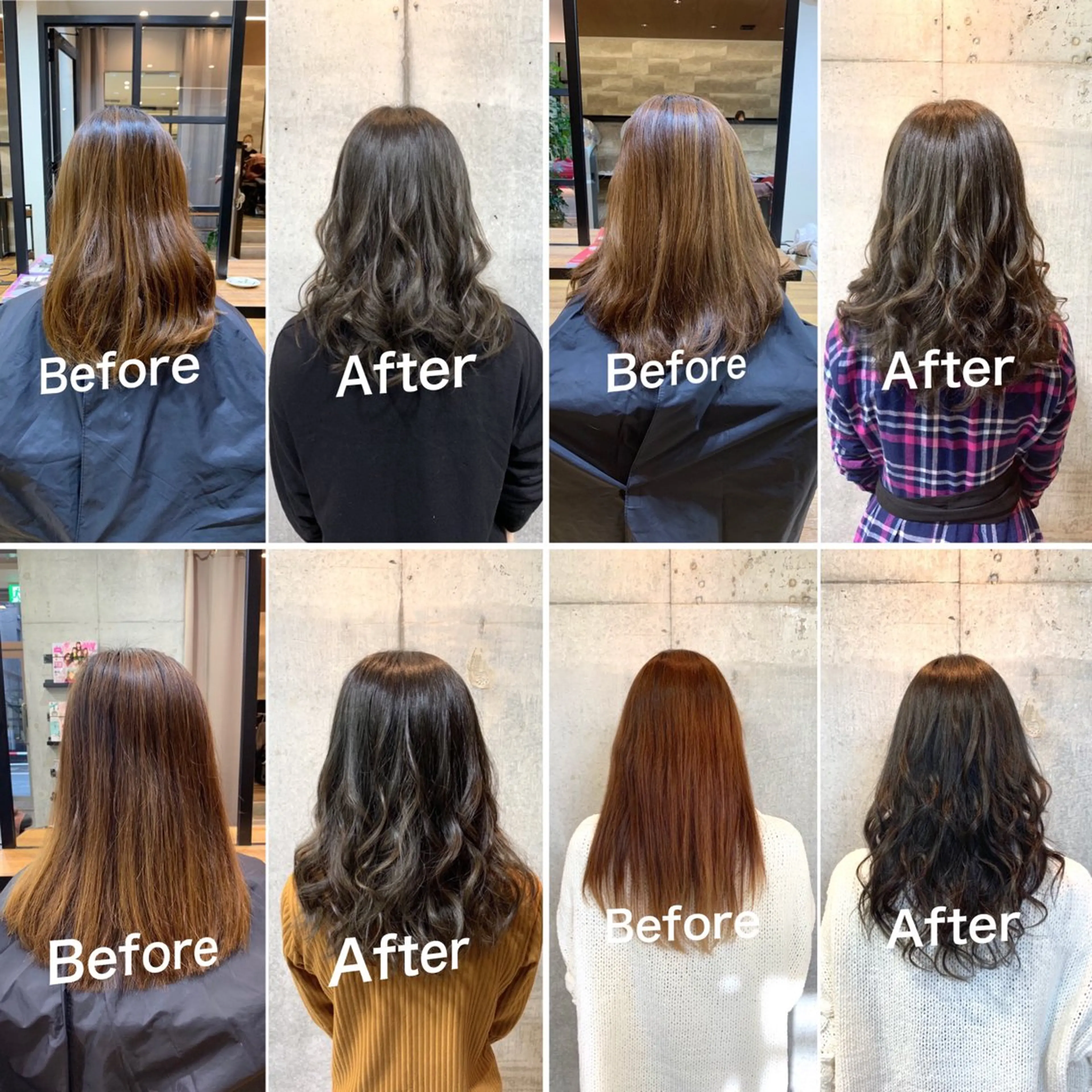 ミディアム ボブ ハイライト 髪質改善 カット ヘアカラー トリートメント 佐瀬竜矢PRIMAL /portのヘアスタイル