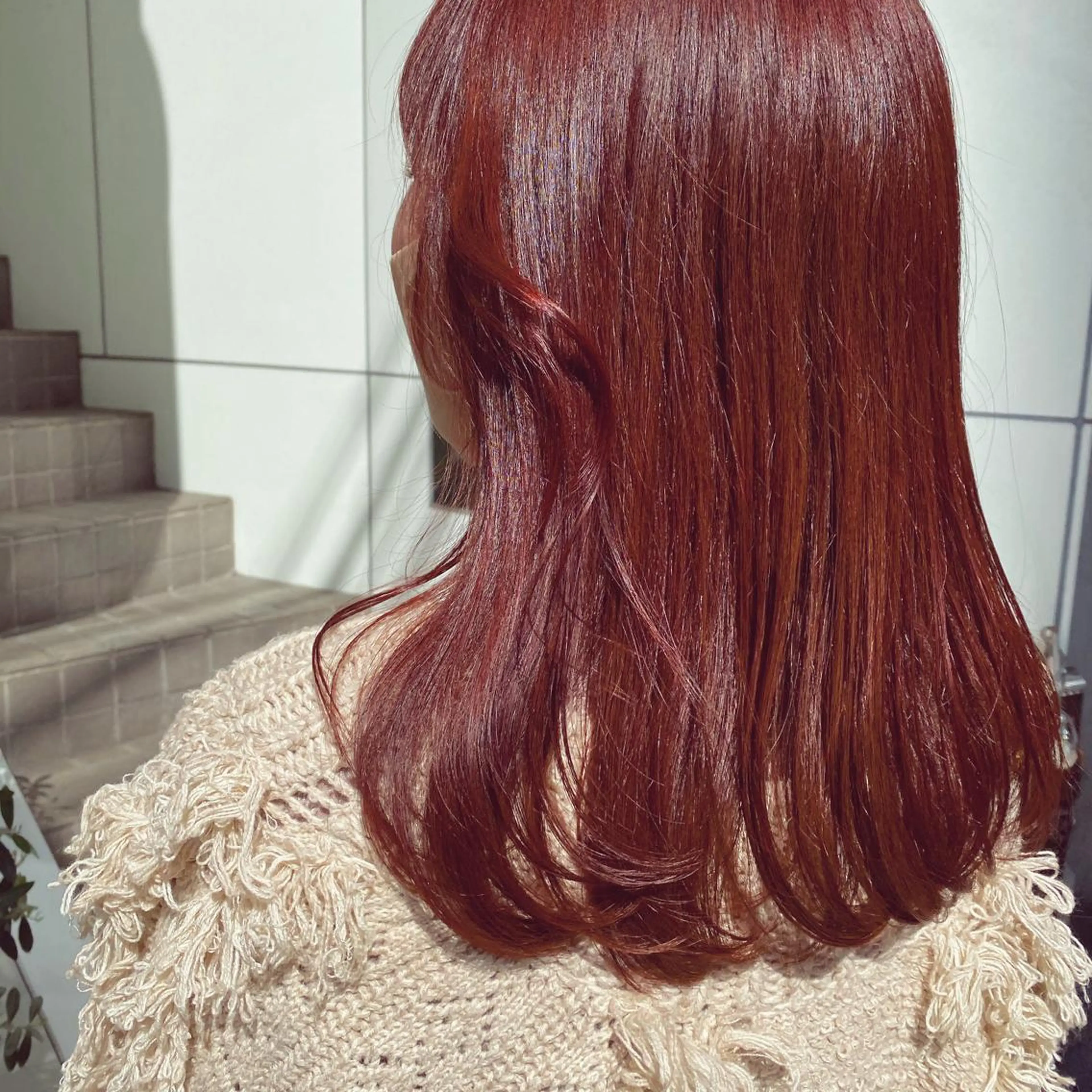 ミディアム カラー ヘアアレンジ マツエク・マツパ ブラウンカラー カラーマツエク ヘアカラー トリートメント ヘアセット 透明感カラー🫧ヘア セット🫧松本菜月の眉毛・アイブロウイメージ