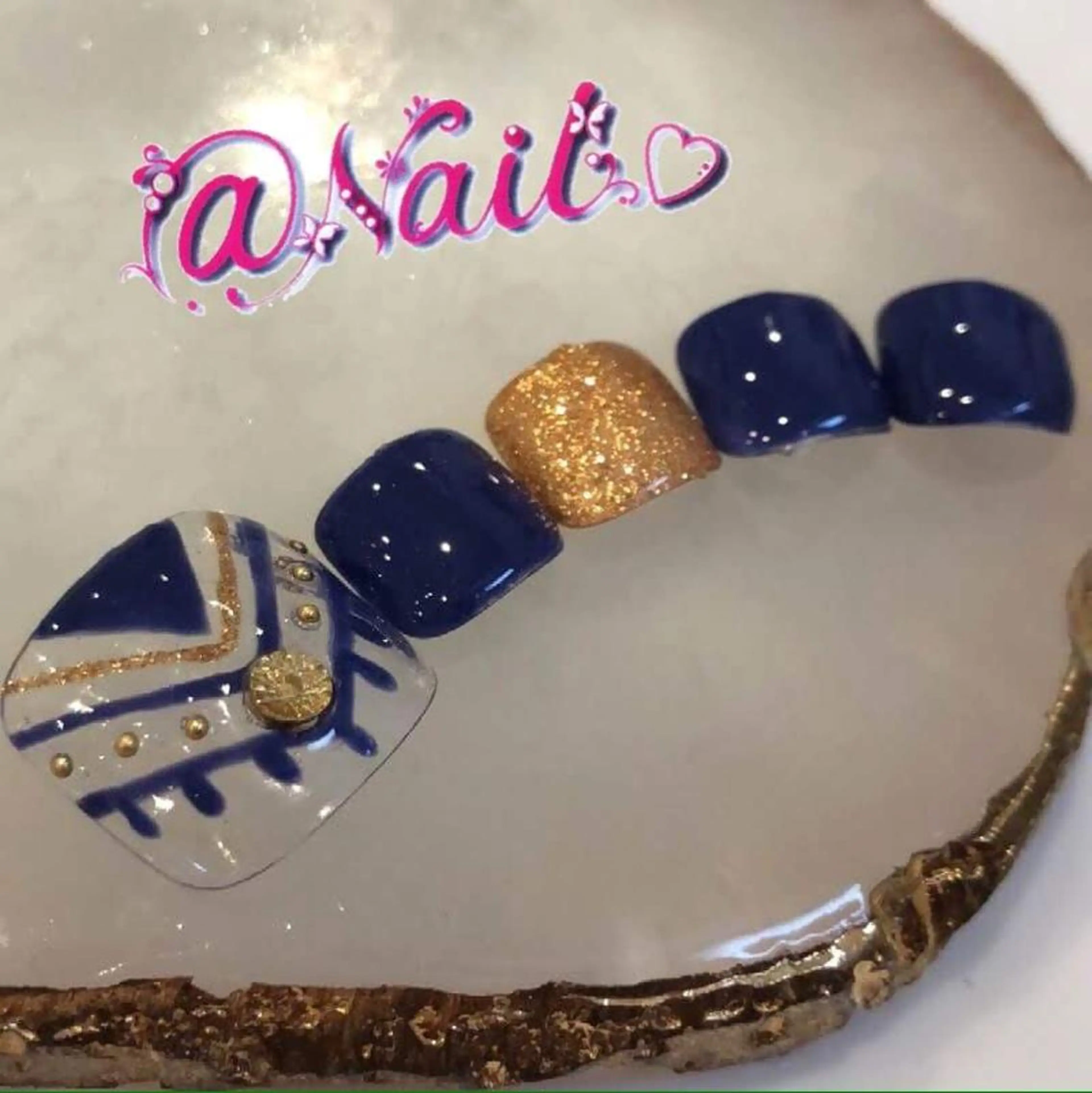 ネイル ネイルチップ 小尾 栞のネイルデザイン