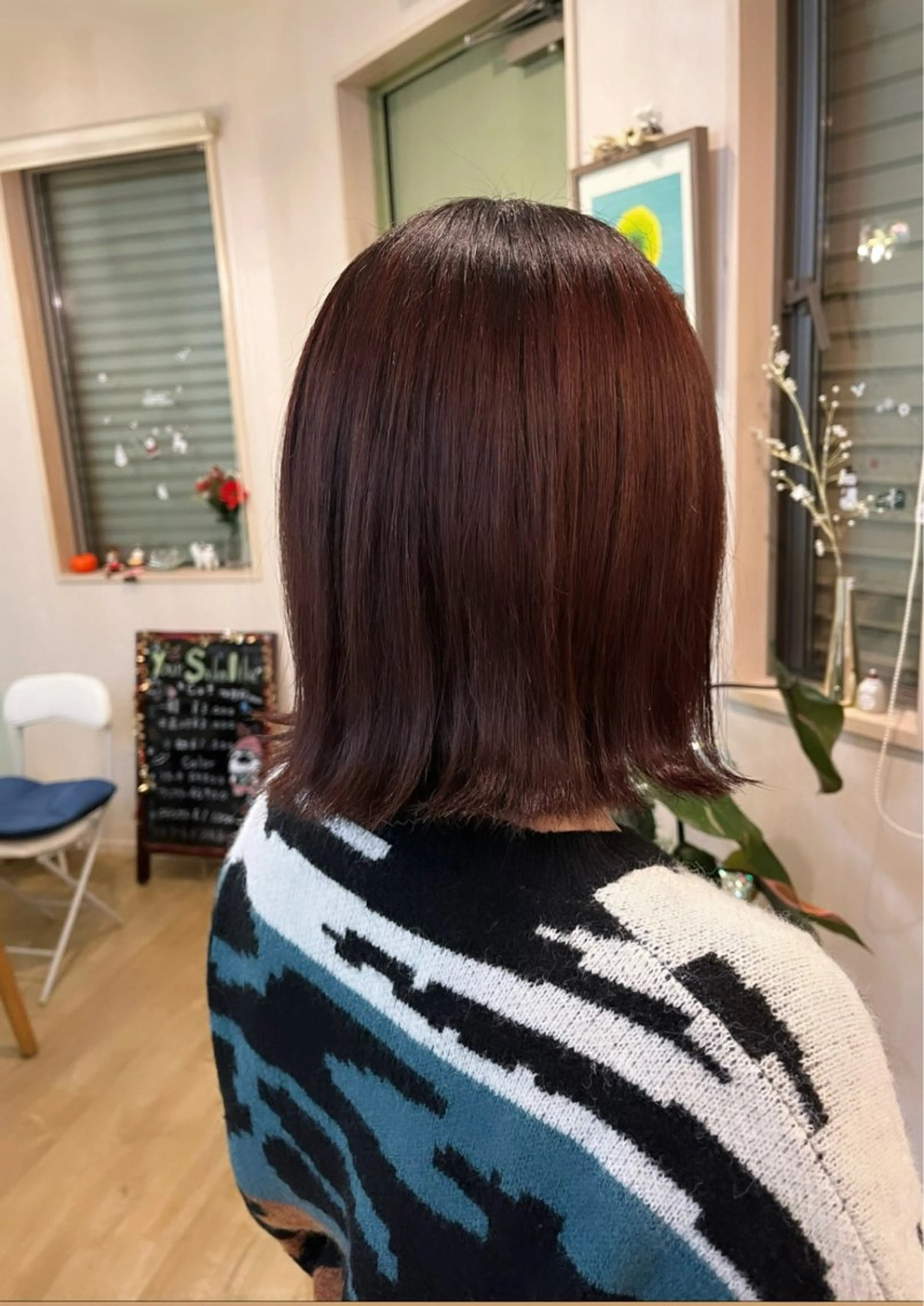 ミディアム カラー ヘアアレンジ like みやびのヘアスタイル