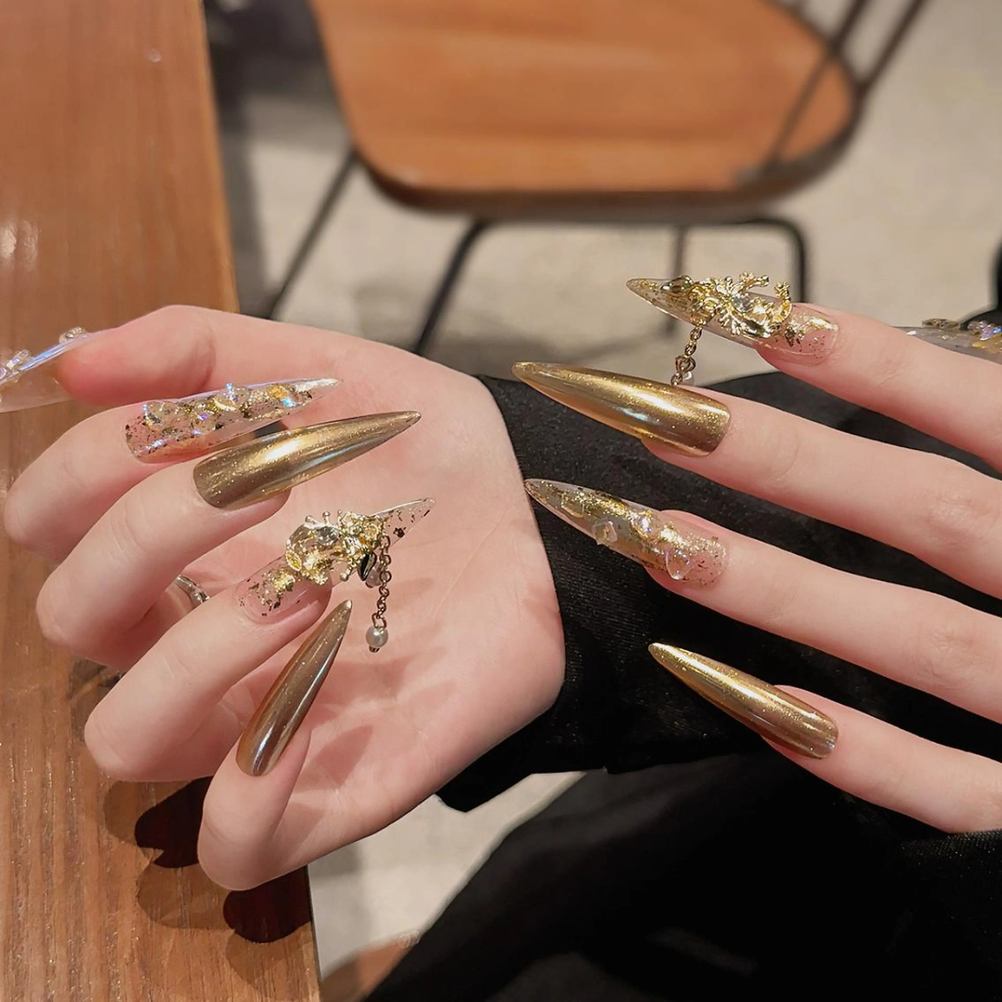 ネイル ジェルネイル スカルプネイル ネイルチップ 🌸柚葉 🌸のネイルデザイン