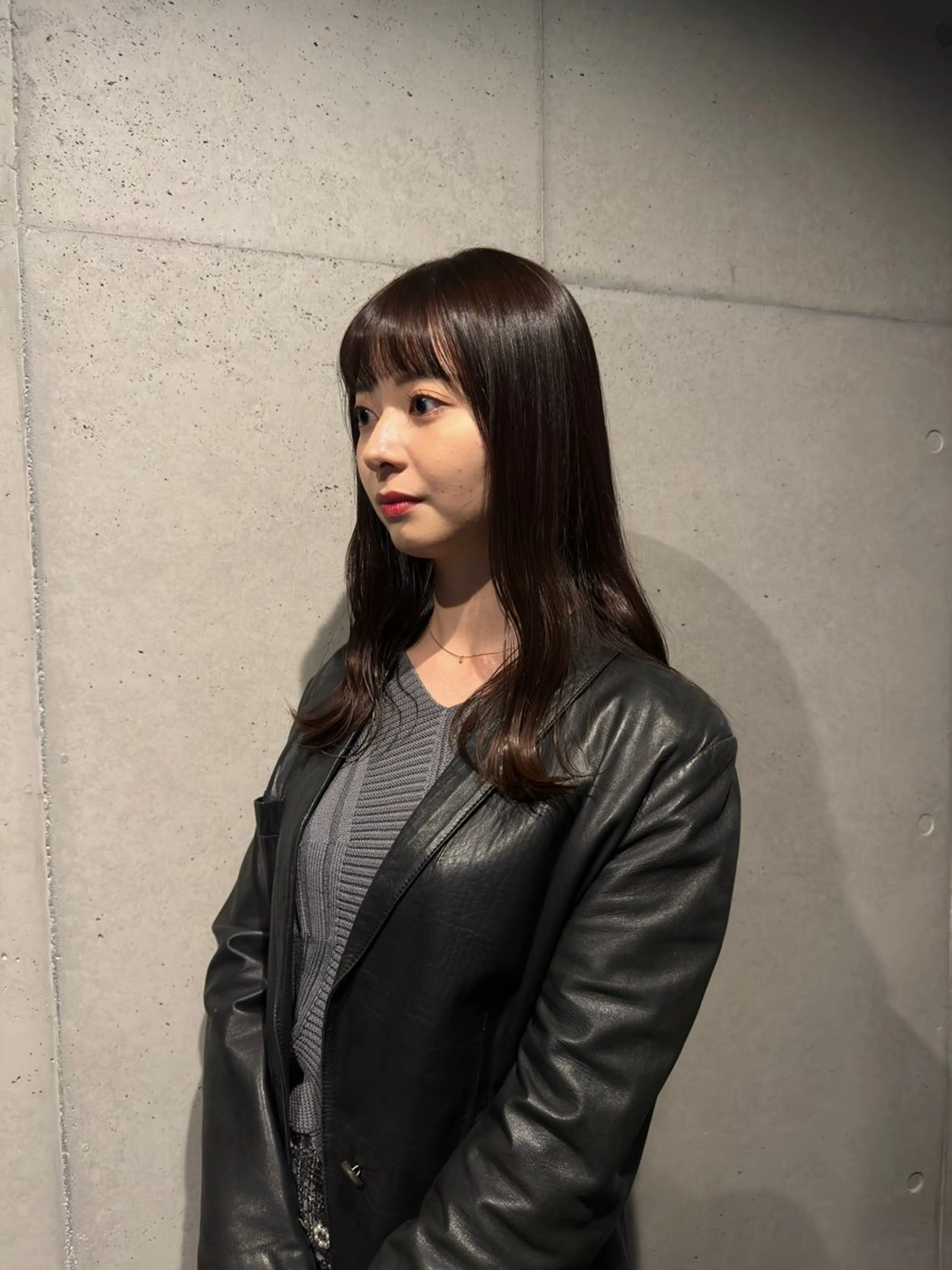 ロング カラー だいち/ブリーチ/ レイヤーカットのヘアスタイル