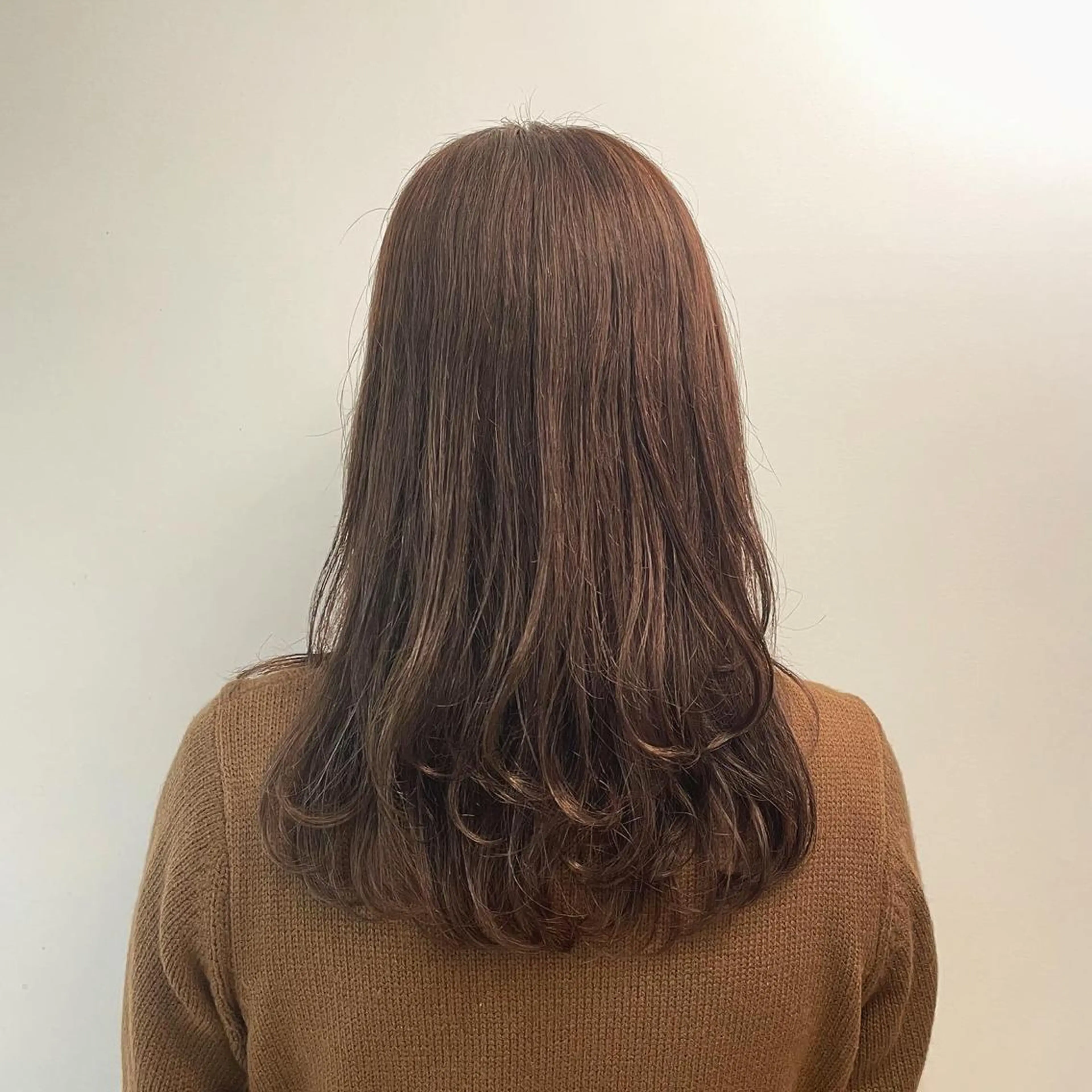 セミロング lmano所属・🍃○岡 |  Maruokaのヘアスタイル