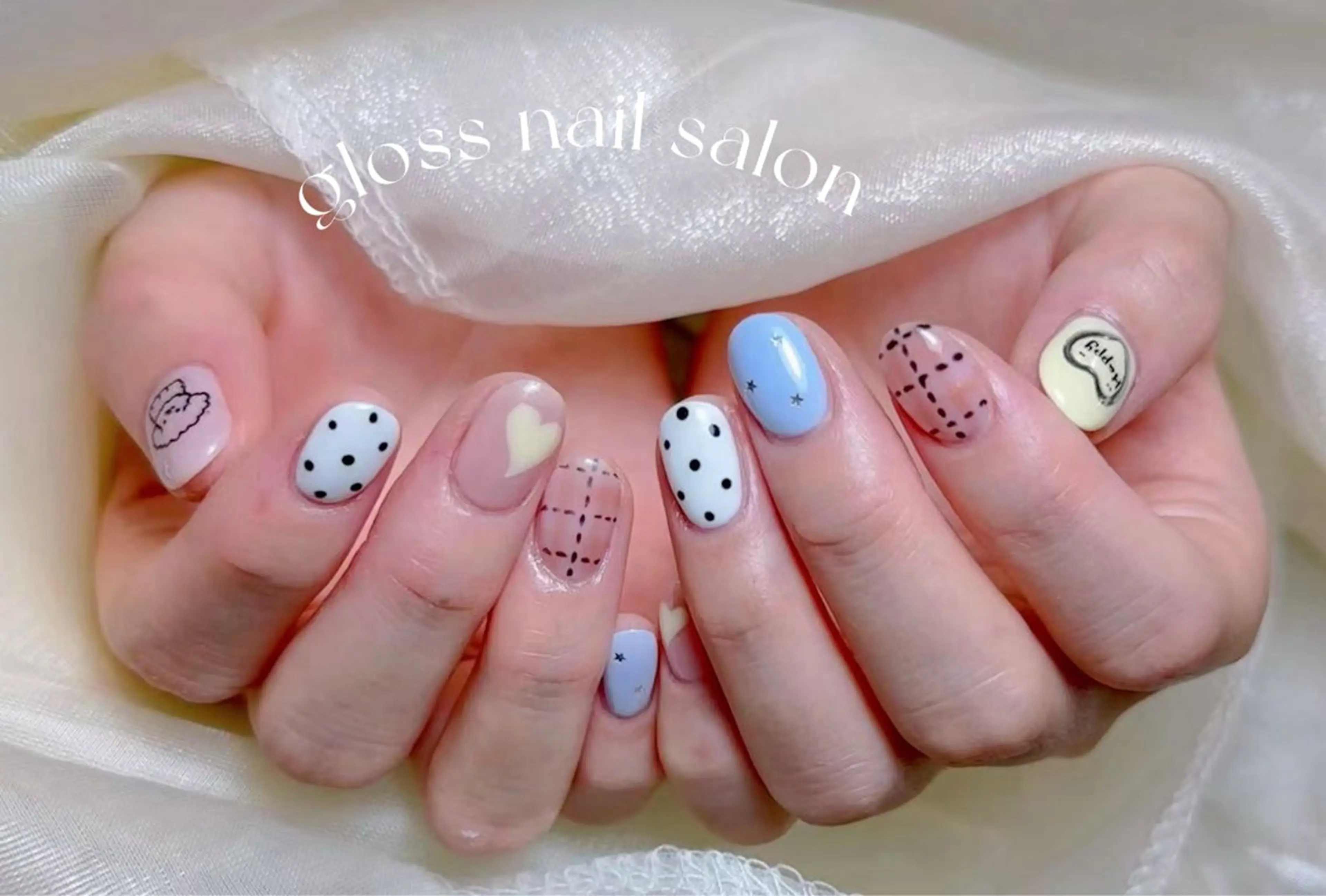 ネイル ゆり🌷 gloss nailのネイルデザイン