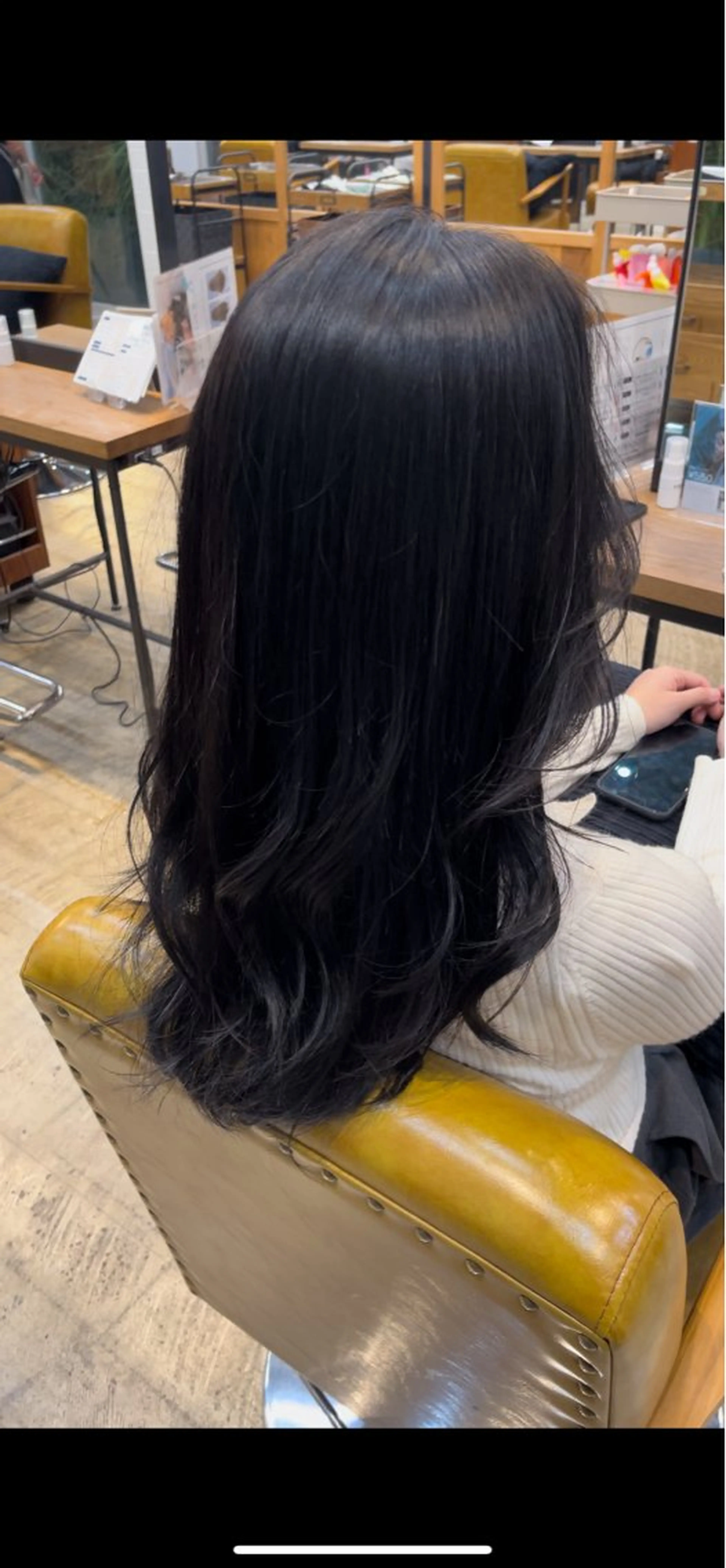 セミロング カラー 野田 尚Jr.スタイリストのヘアスタイル